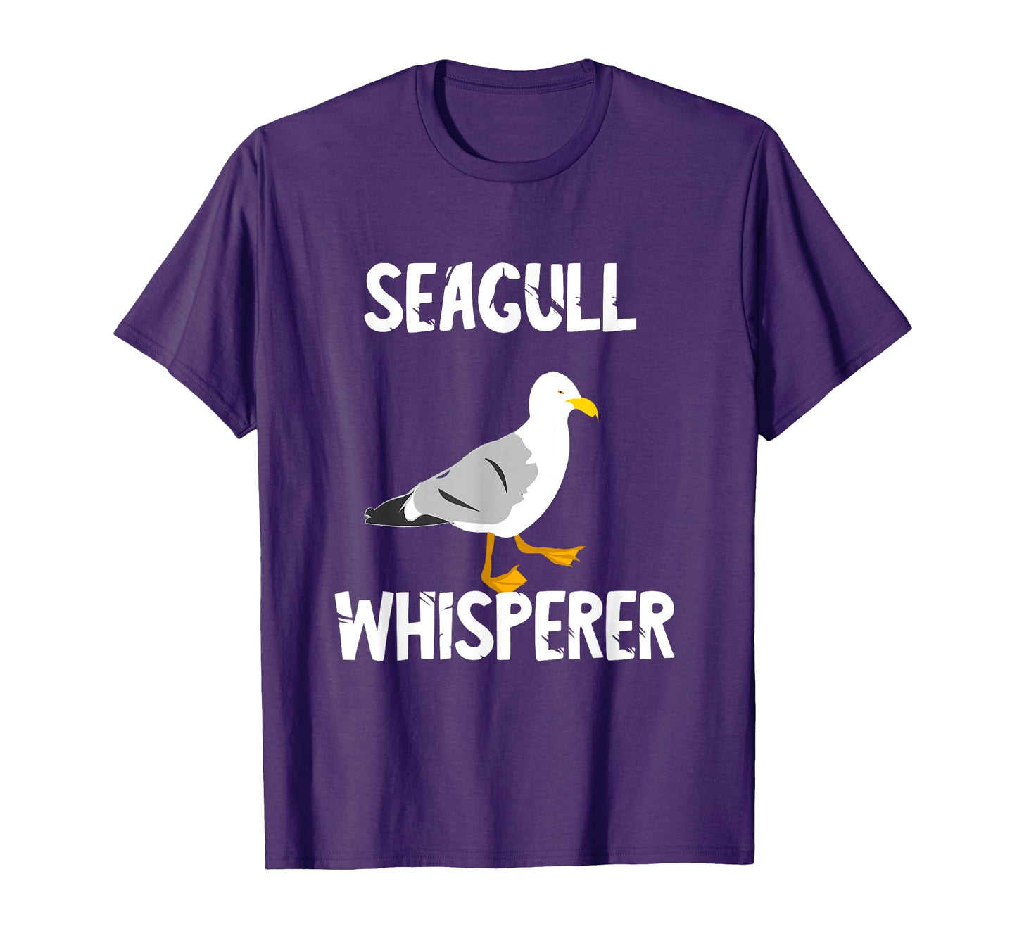 Seagulls Whisperer Seagull Harbour Birds Sea Bird T-Shirt