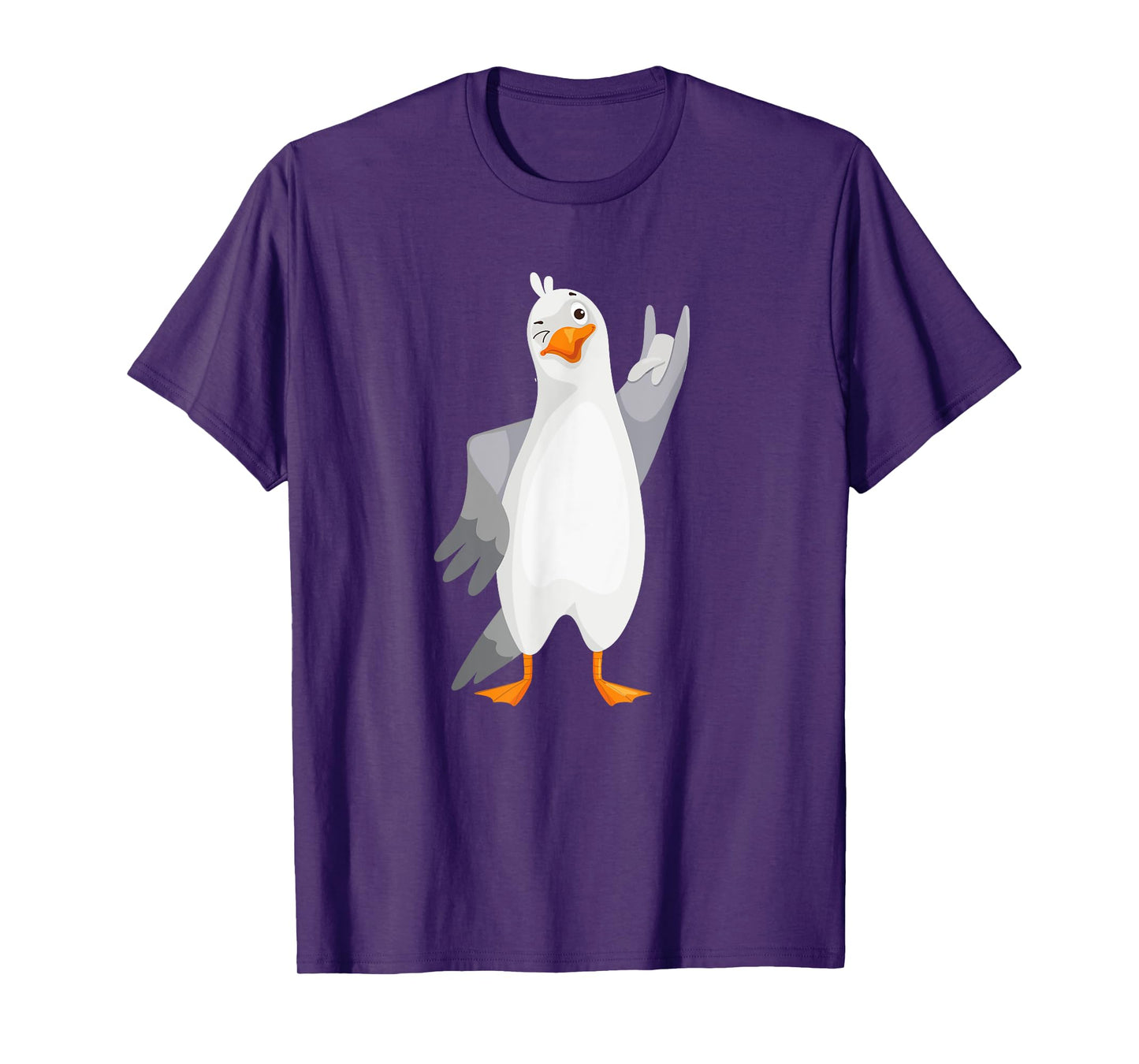 Funny Sea Gull Bird Summer Beach Gift for Men Women Kids T-Shirt