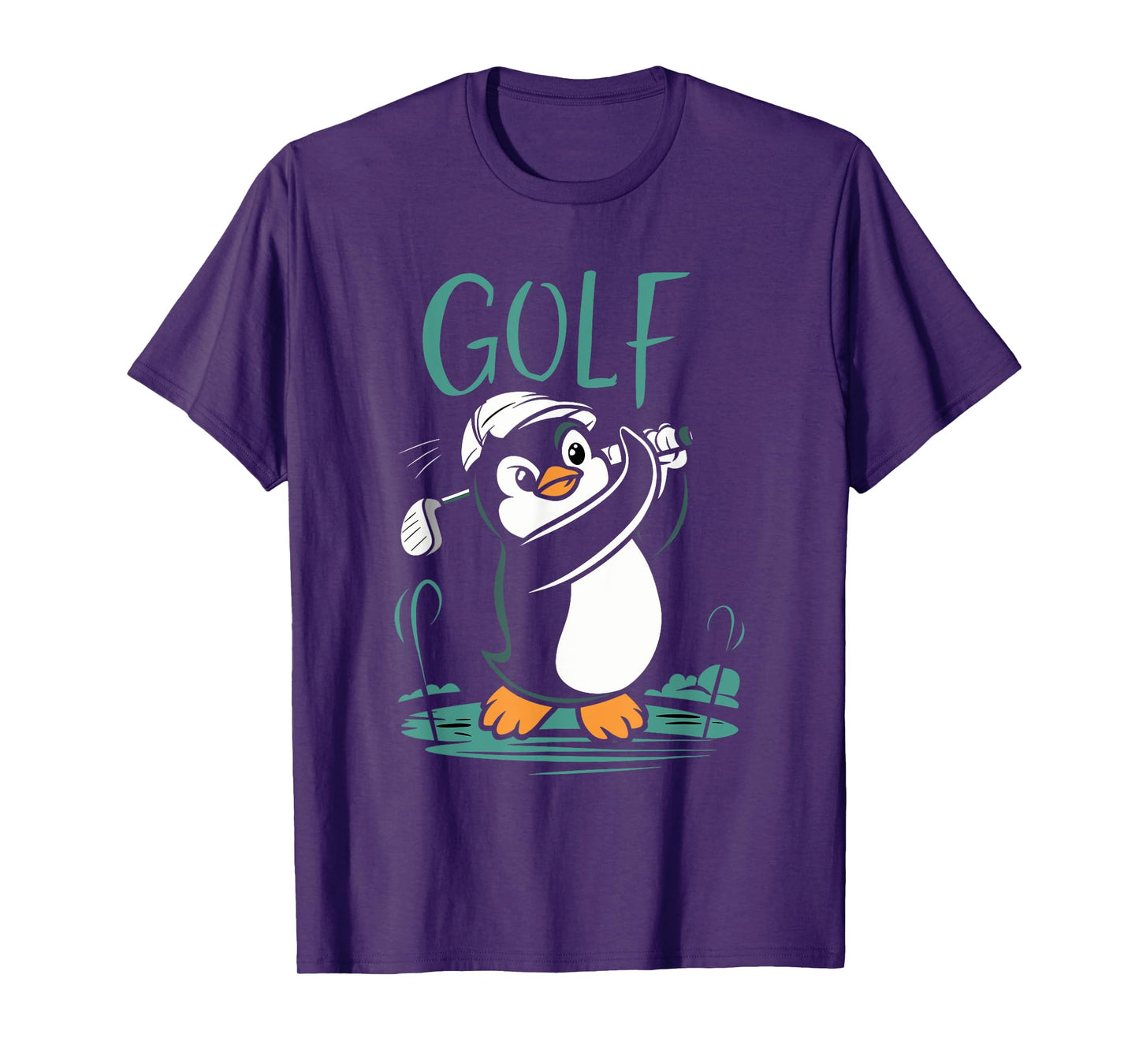 Golf Penguin Golfing Golf Player Cute Golfer T-Shirt