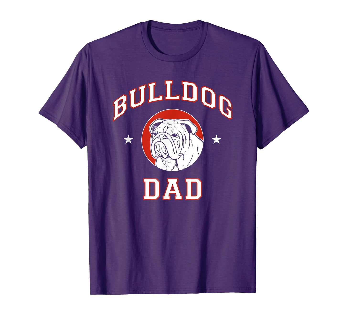 Bulldog Dad Dog Father Men Women Girls Kids T-Shirt