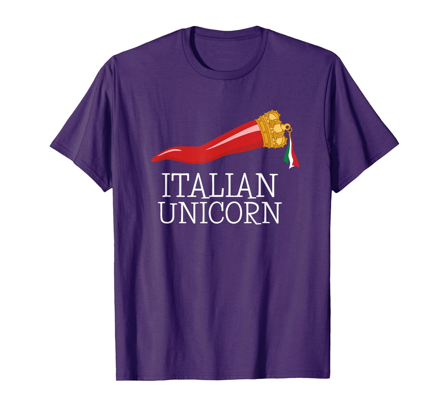 Funny Italian Lucky Charm Cornicello Italian Horn T-Shirt