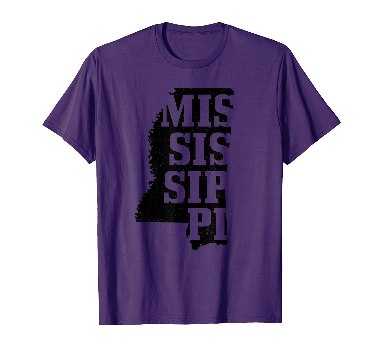 Mississippi Vintage State Map Pride T-Shirt