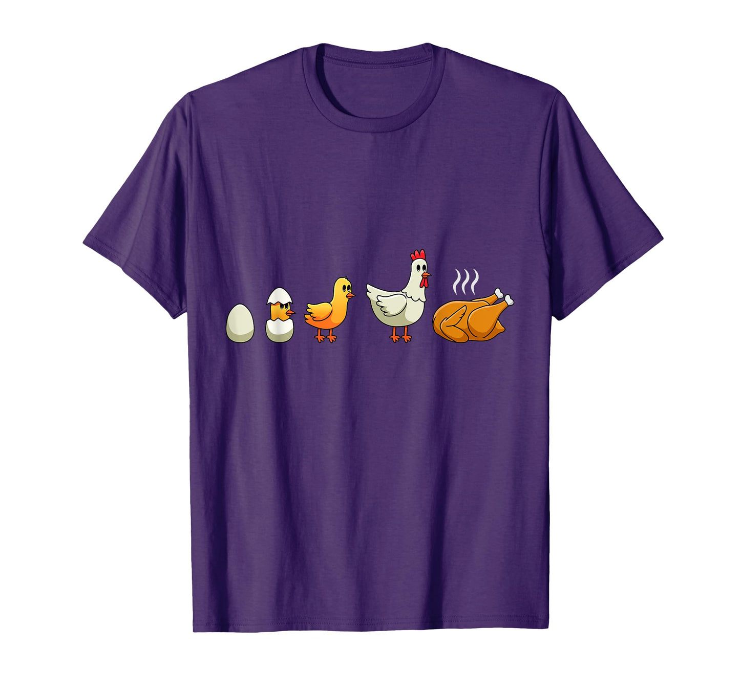 Chicken Evolution Chicken Holder Chicken T-Shirt