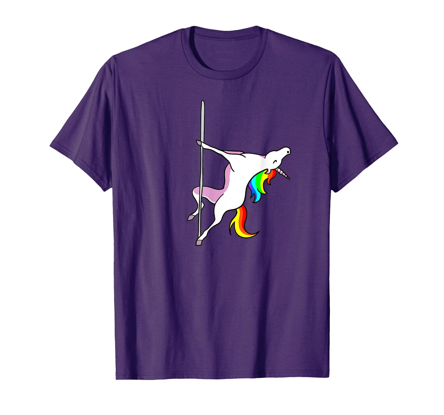 Unicorn Pole Dancer funny Pole Dancing Unicorn T-Shirt