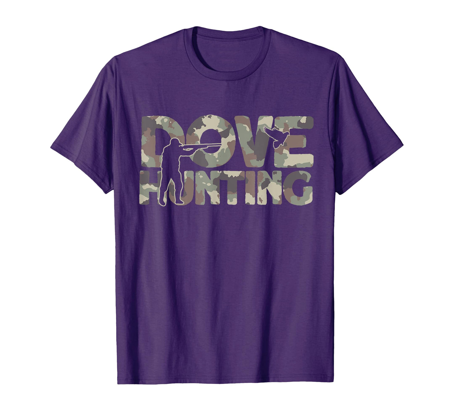 Dove Hunting Pigeon Camouflage Dove Hunter T-Shirt