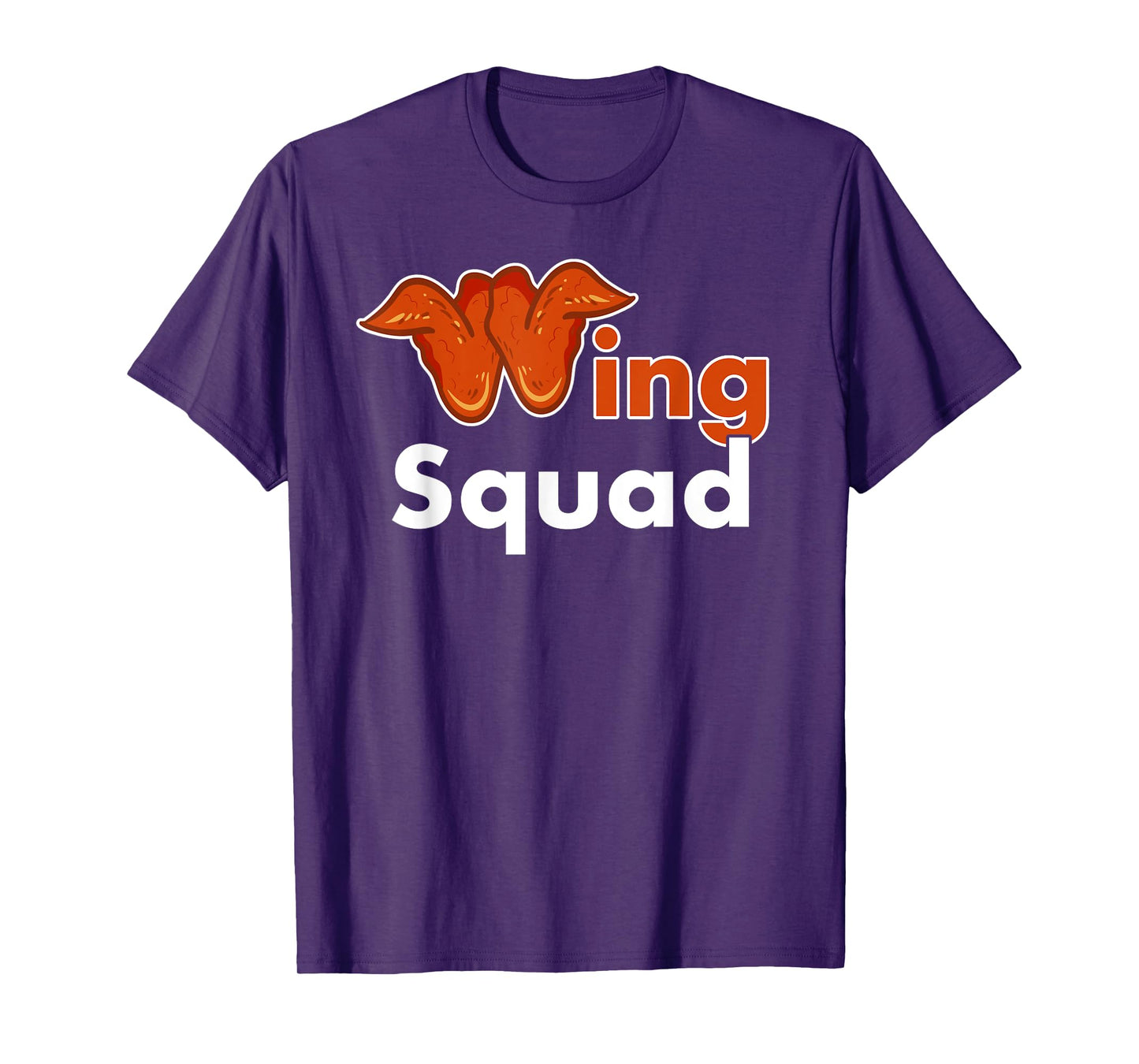 Chicken Wing Shirt Wing Squad Funny Fried Chicken Lover T-Shirt