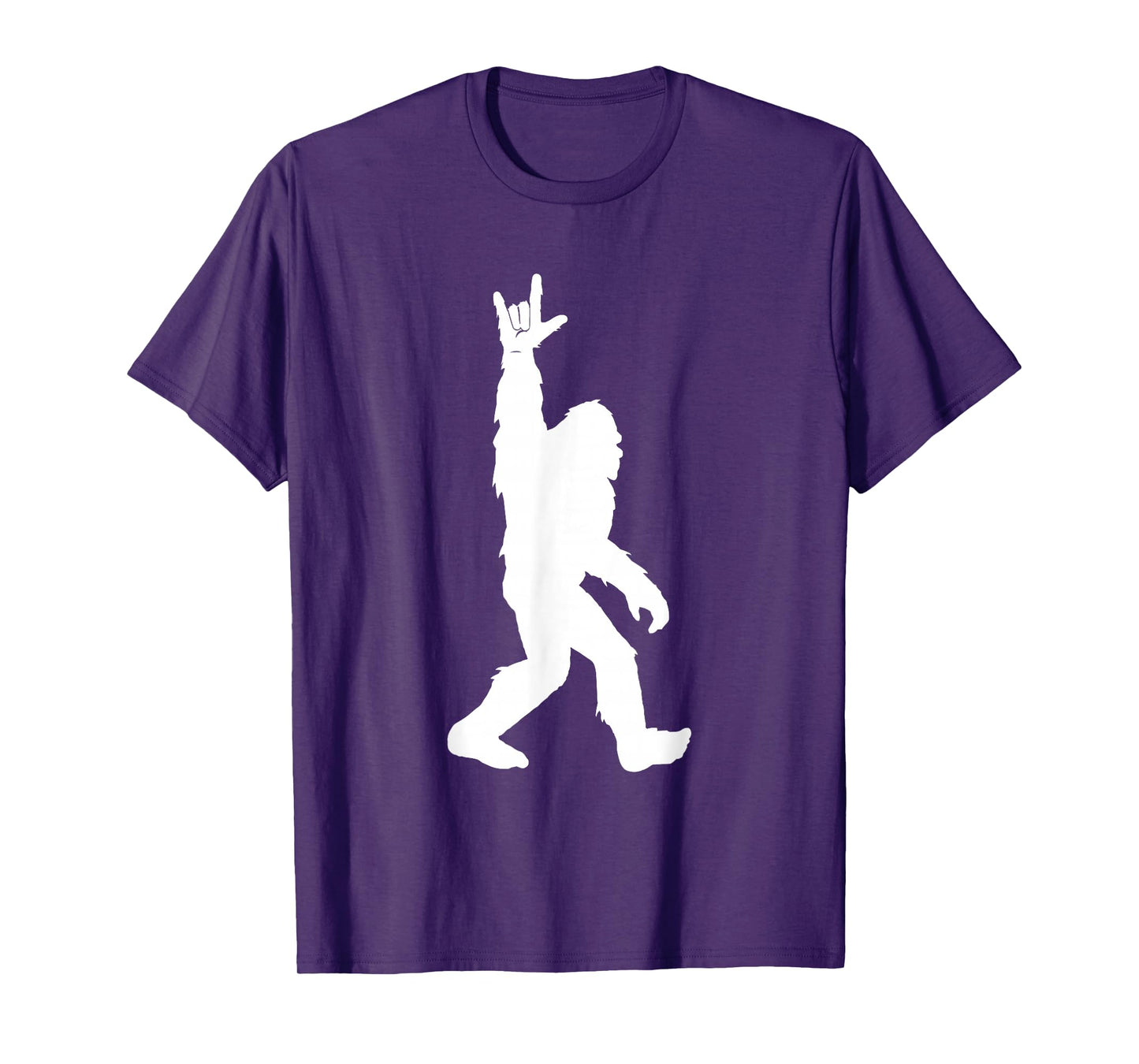 Bigfoot I Love You Hand Sign Language for Sasquatch Hunters T-Shirt