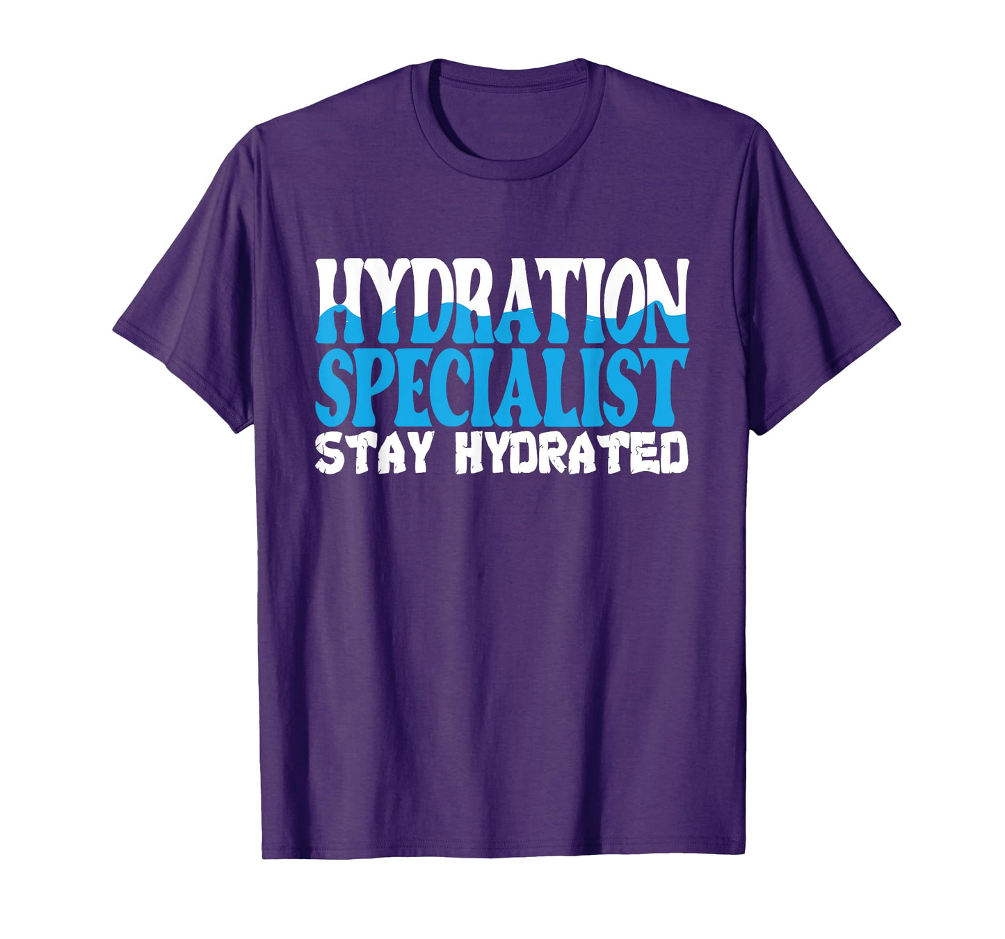 Hydration Specialist Team Manager Football Hydrated Waterboy T-Shirt