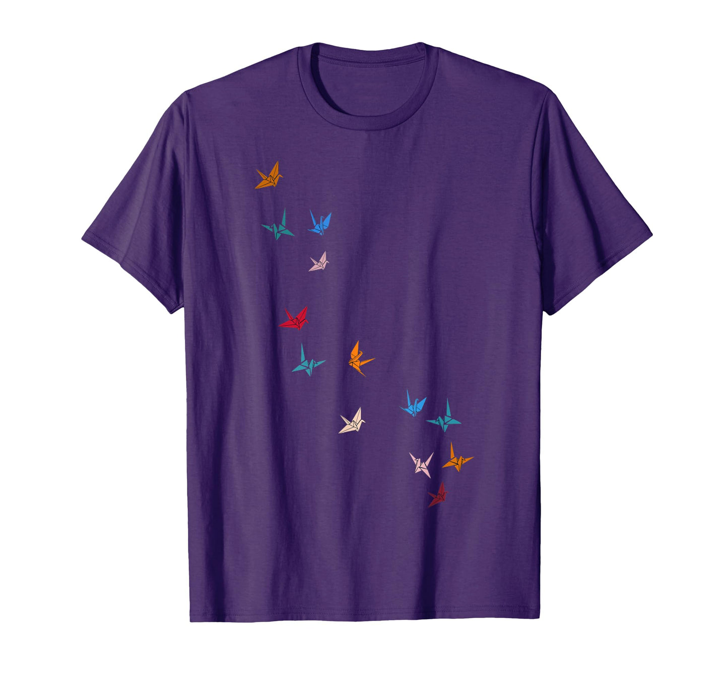 Flying Paper Cranes Birds