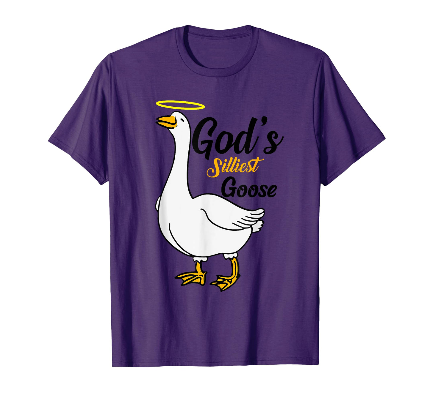 God's Silliest Goose Bird Animal Goose Honk Memes Lovers T-Shirt