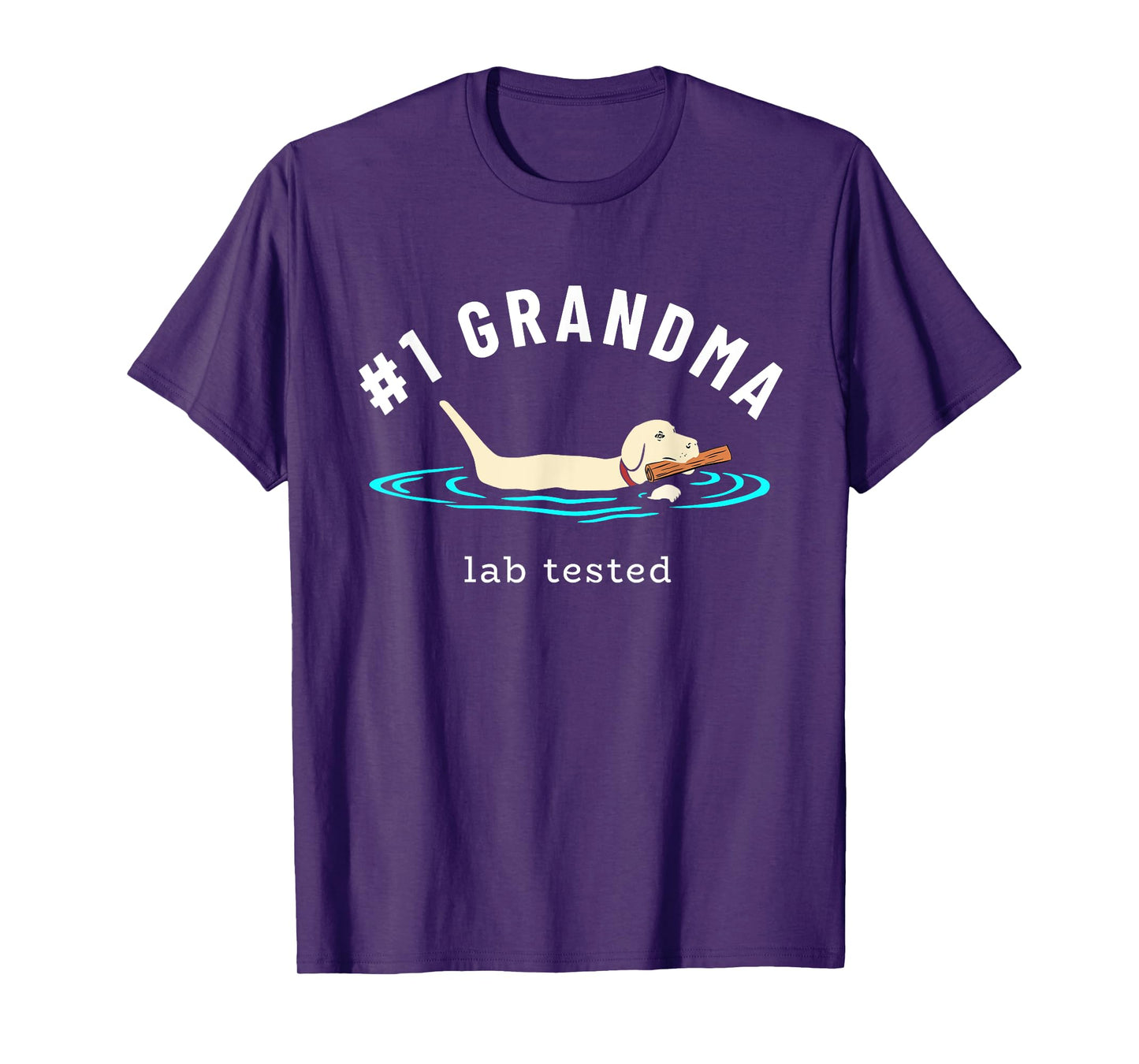 Lab Grandma Yellow Labrador Retriever - Lab Dog Lover T-Shirt