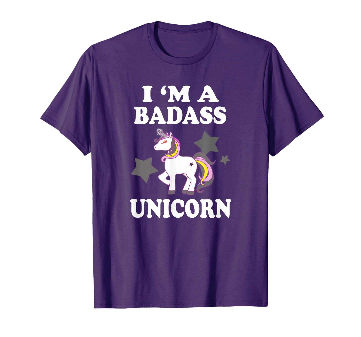 I'm A Badass Unicorn Funny Magic T-Shirt