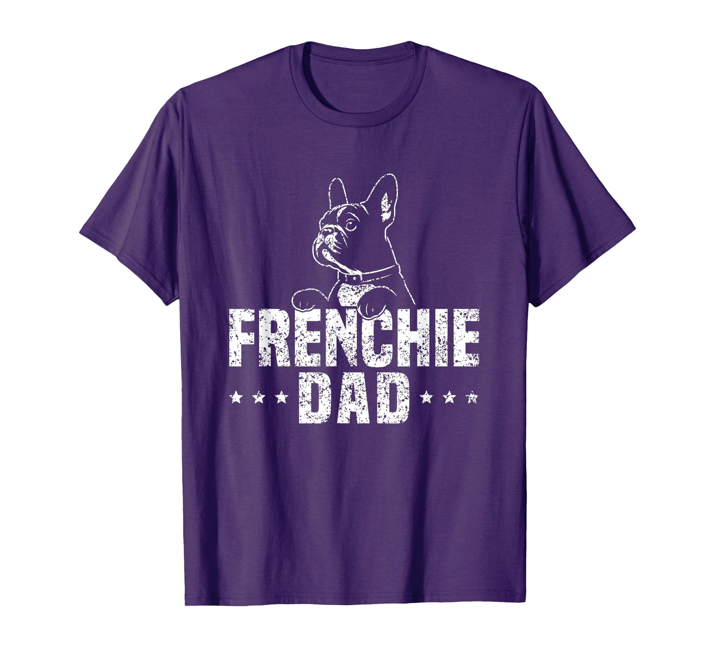 Frenchie Dad Lover Owner French Bulldog Father Daddy Papa Men Women Girls Kids T-Shirt