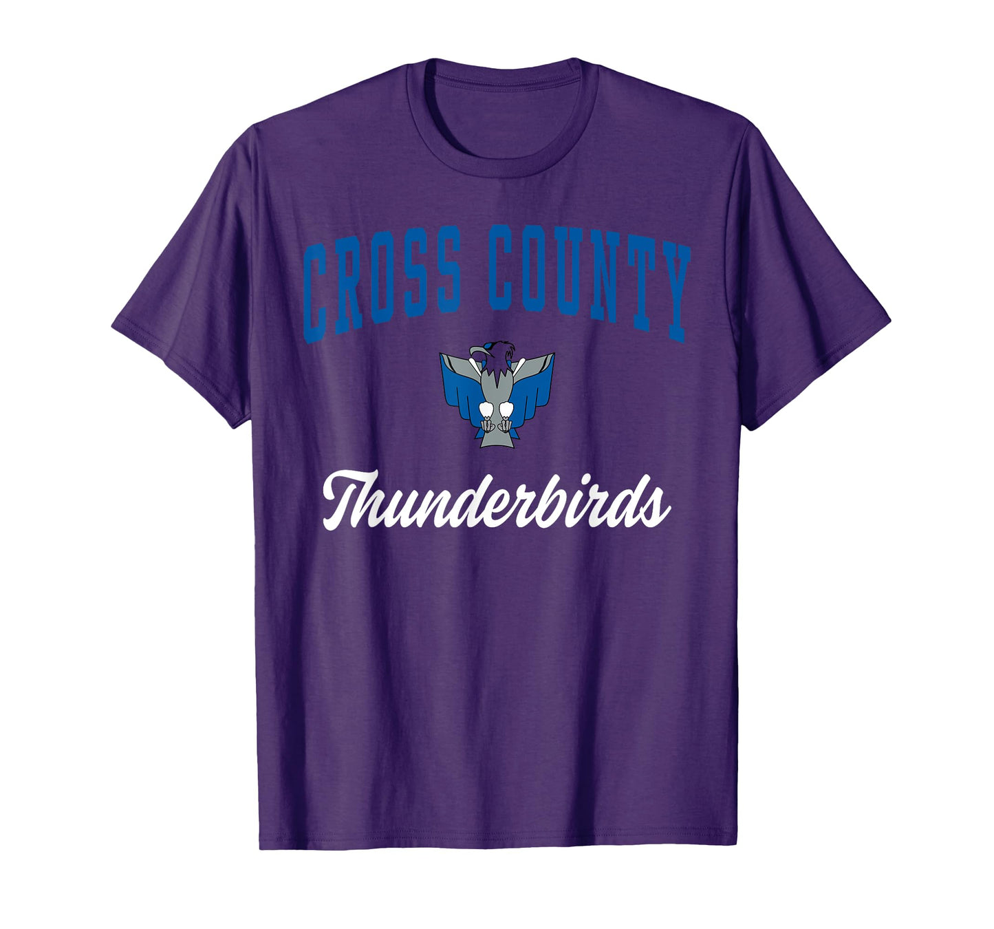 Cross County High School Thunderbirds T-Shirt C3 T-Shirt