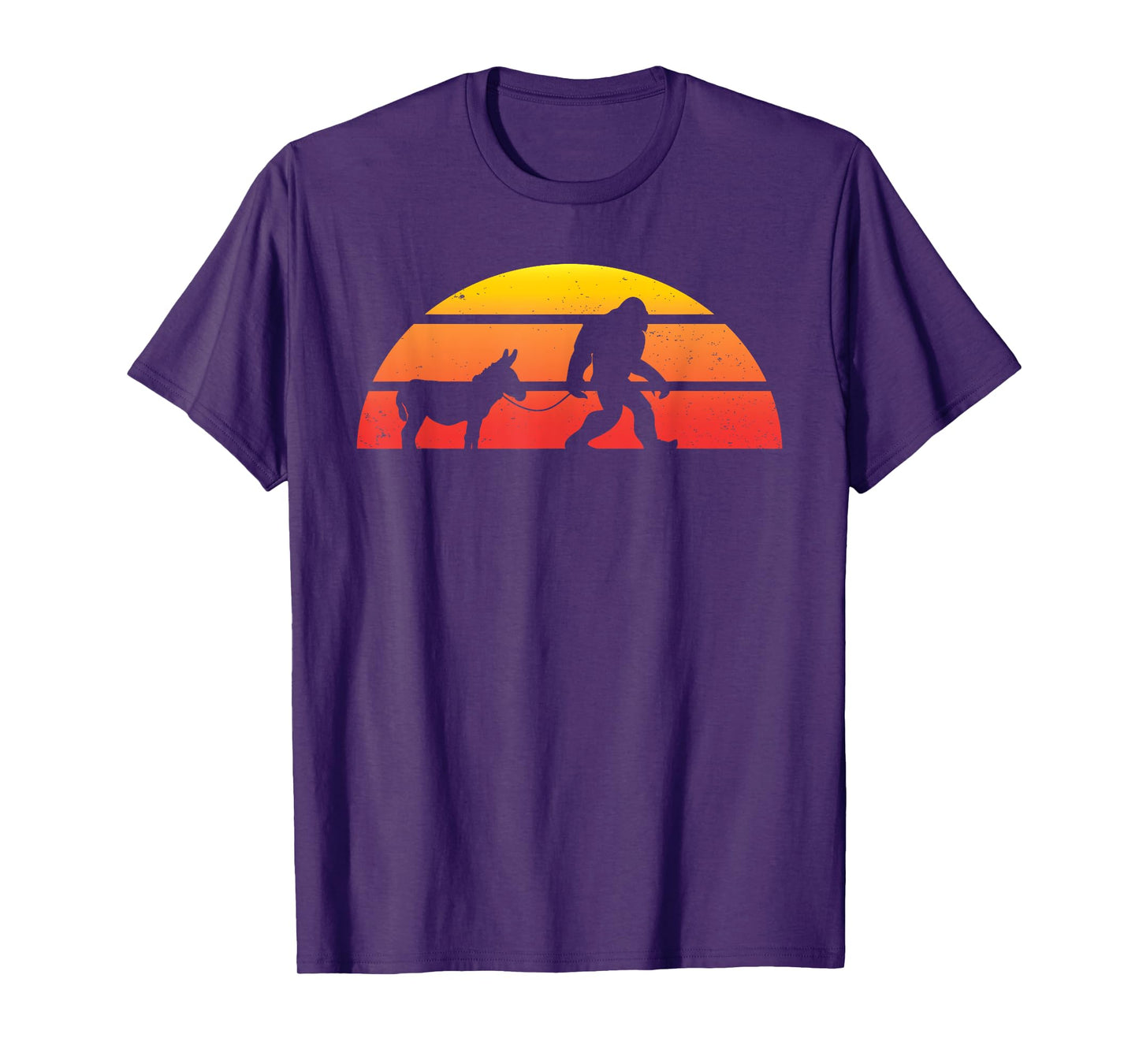 Bigfoot Donkey Outfit Clothes Stuff Lover Sasquatch Gift Men T-Shirt