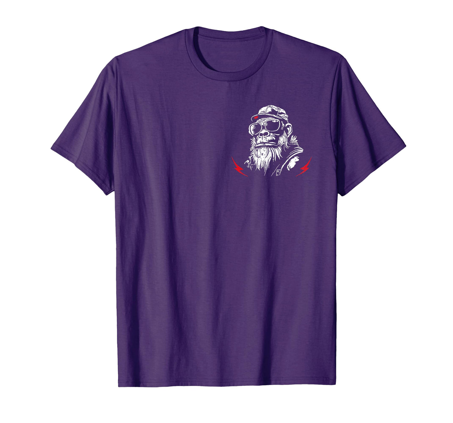 I Don't Have The Time Or Crayons Funny Monkey (2 Sides) T-Shirt