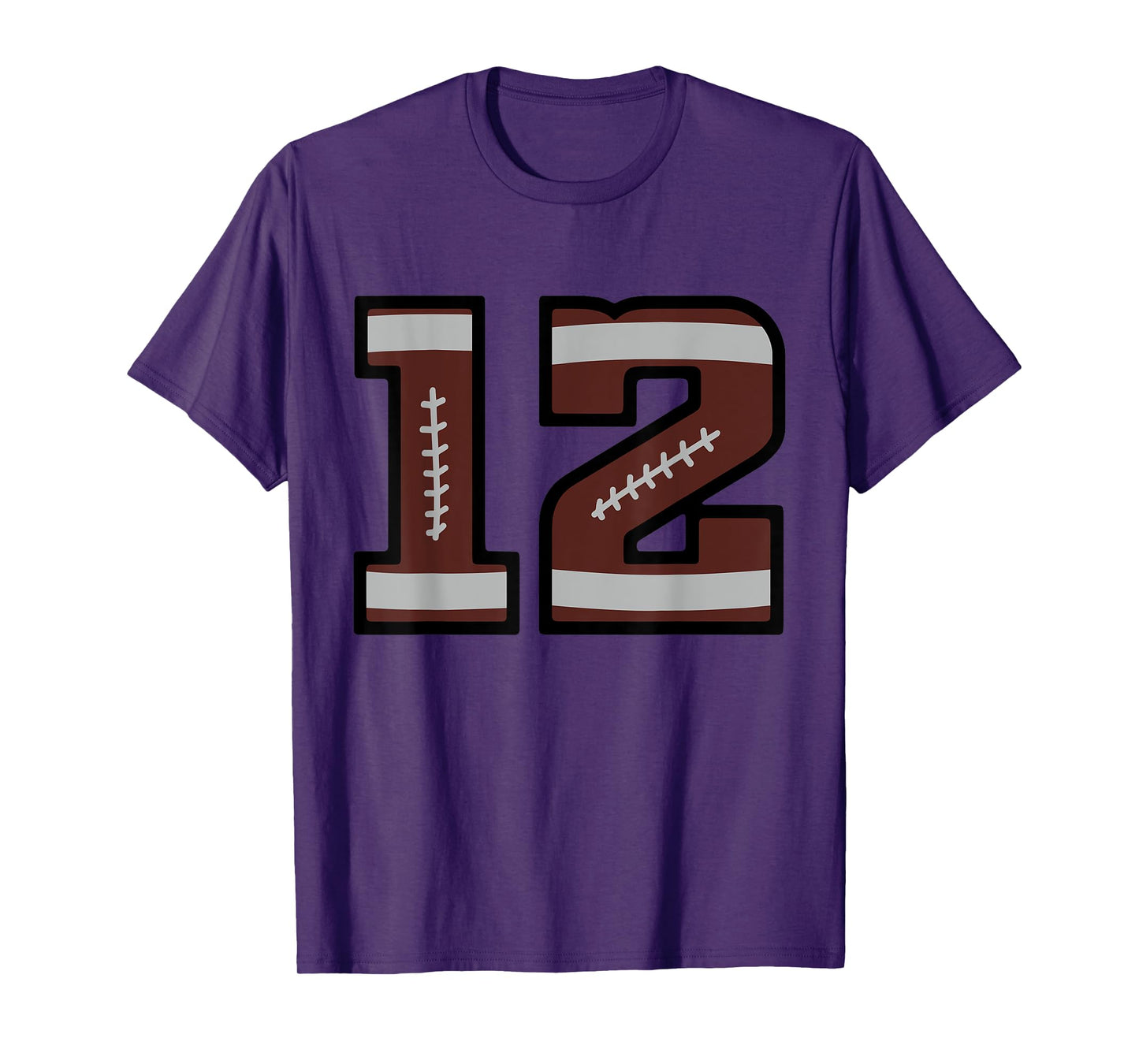 Football Number #12 T-Shirt