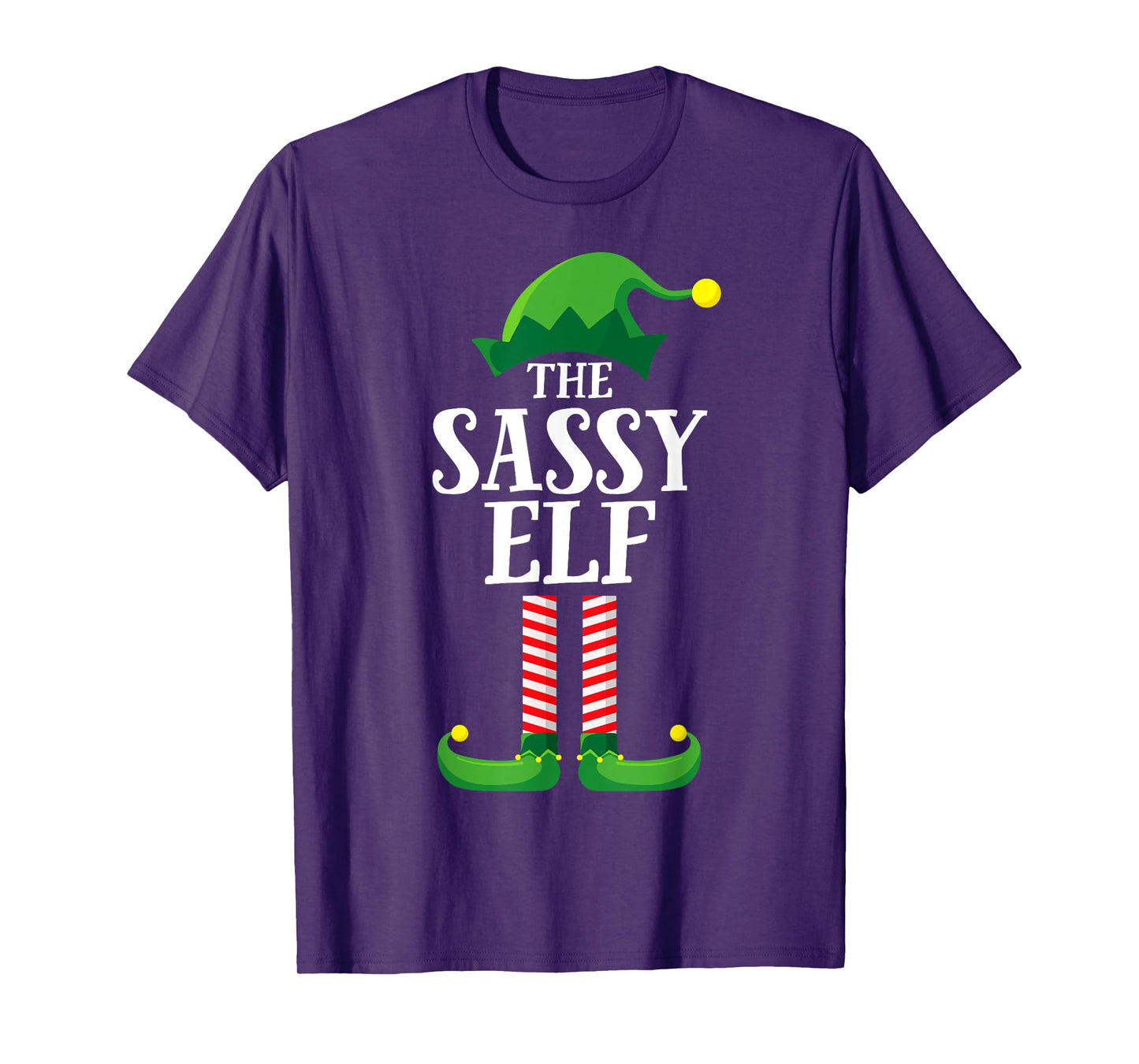 Sassy Elf Shirt Matching Family Group Christmas T-Shirt