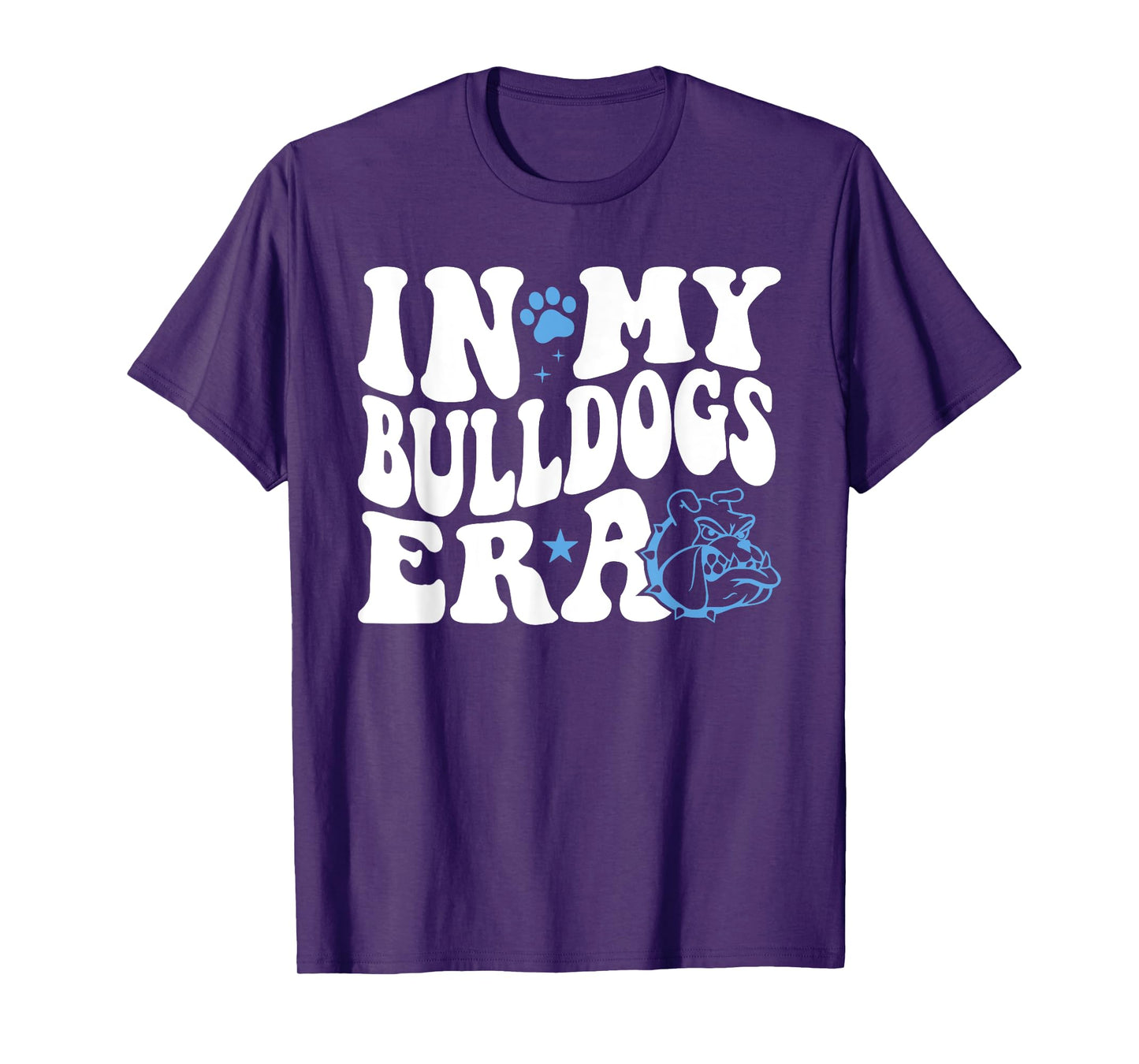 In My Bulldogs Era for Bulldog Mascot Sports Fan T-Shirt for Men Women Girls Kids