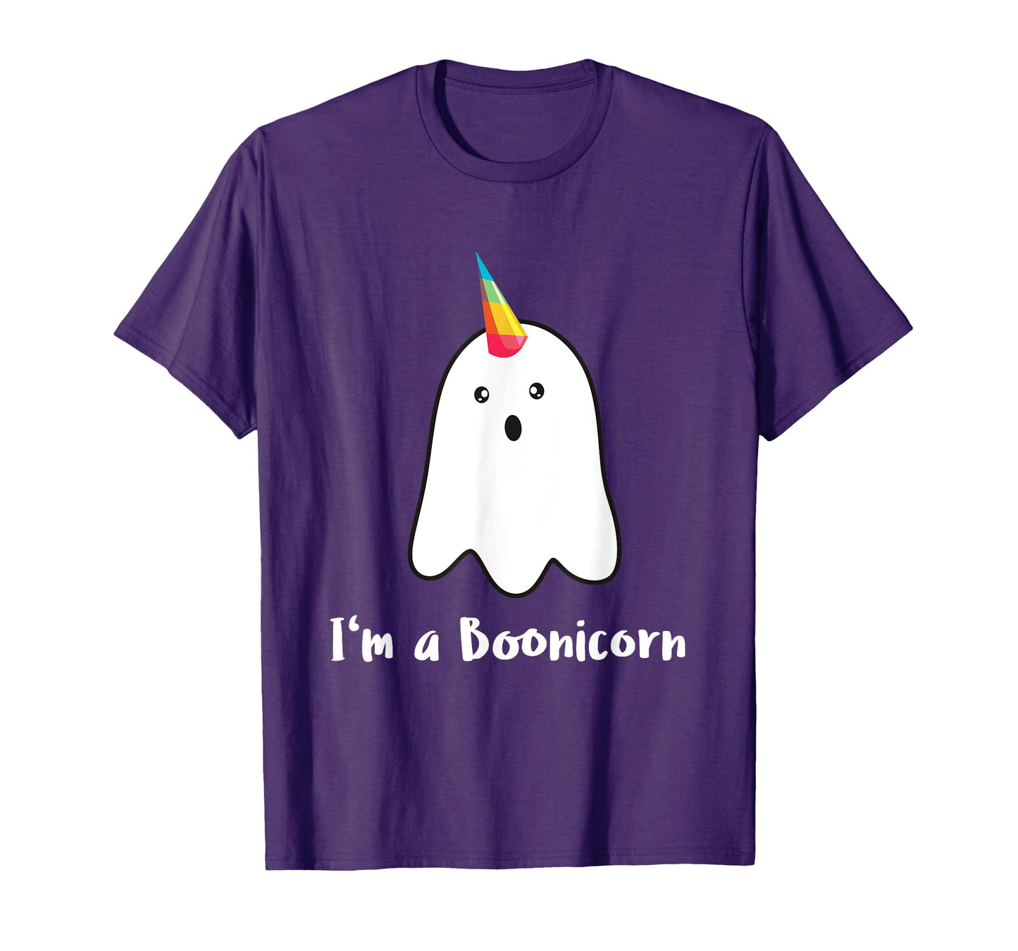 BOOnicorn Boo Ghost Unicorn Halloween Funny Unicorn T-Shirt