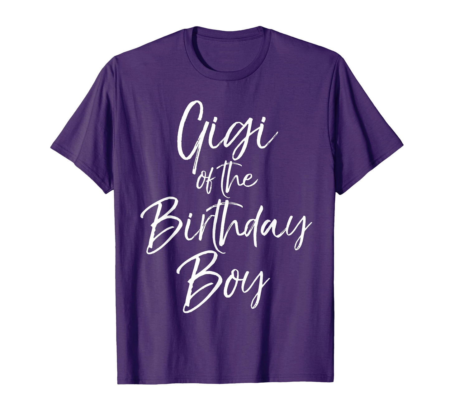 Gigi of the Birthday Boy Shirt for Women Grandmother Shirt T-Shirt