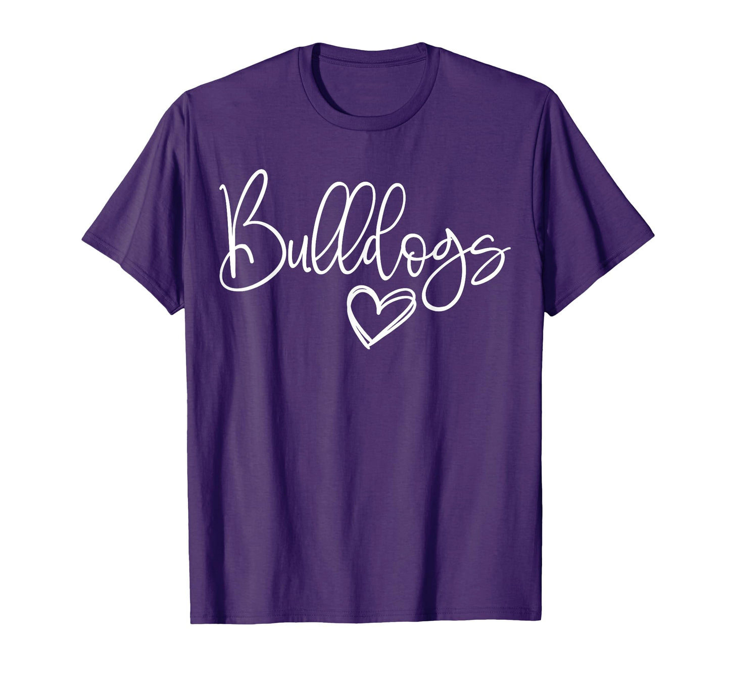 Mascot Sports School Spirit Bulldogs Back to School Shirt T-Shirt