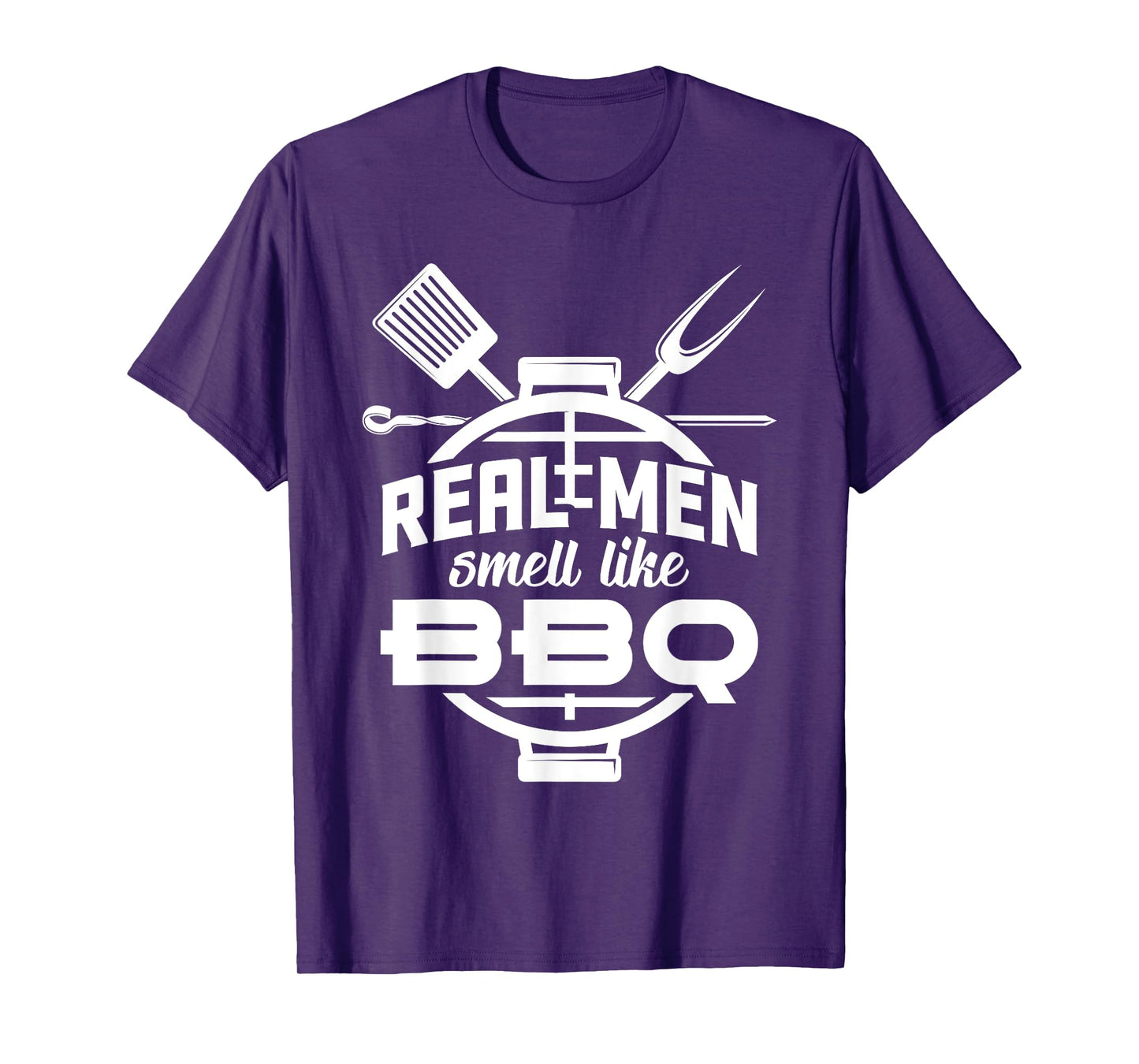 Real Men smell like BBQ Barbecue T-Shirt