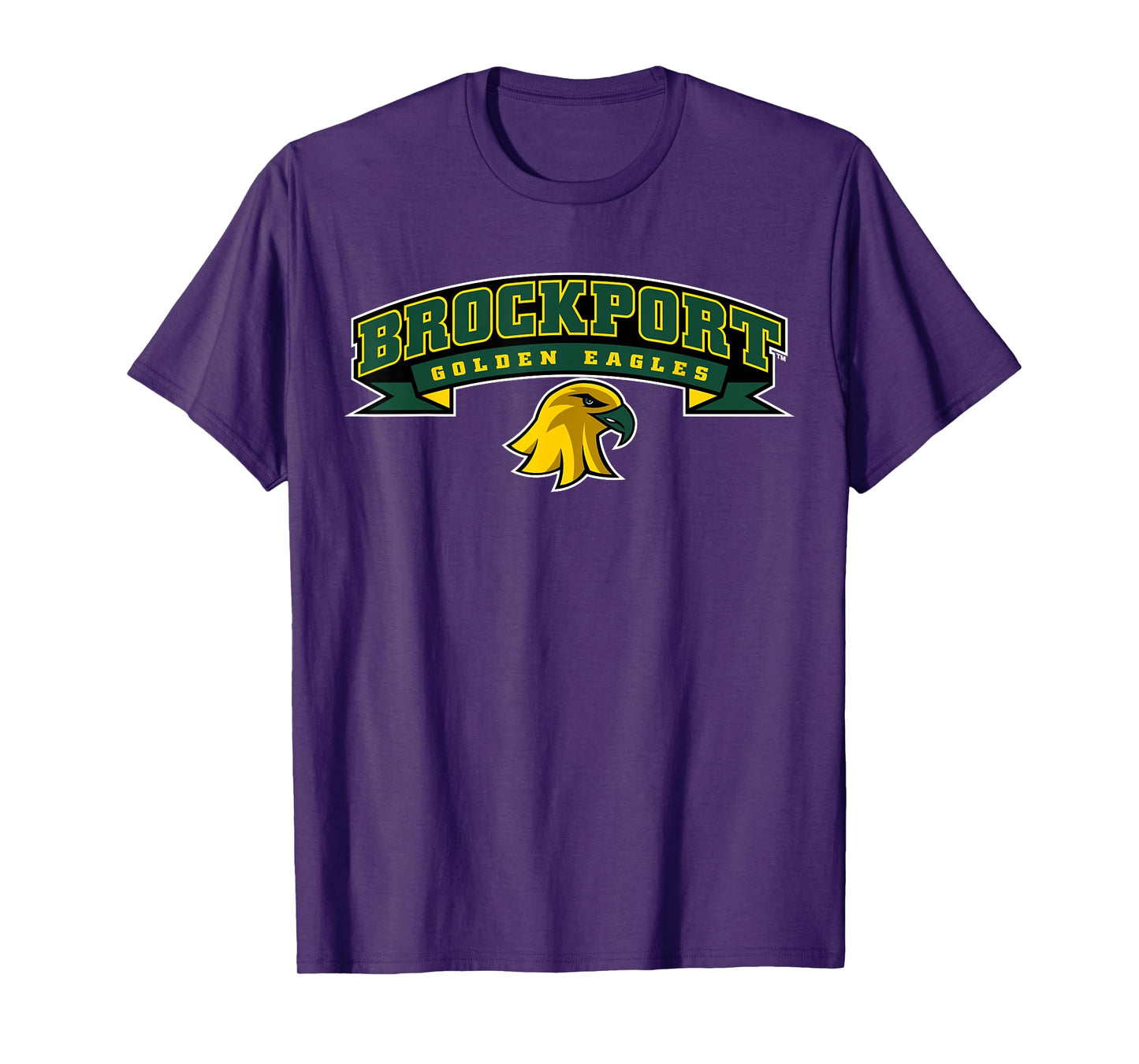 SUNY Brockport Golden Eagles Banner Logo T-Shirt