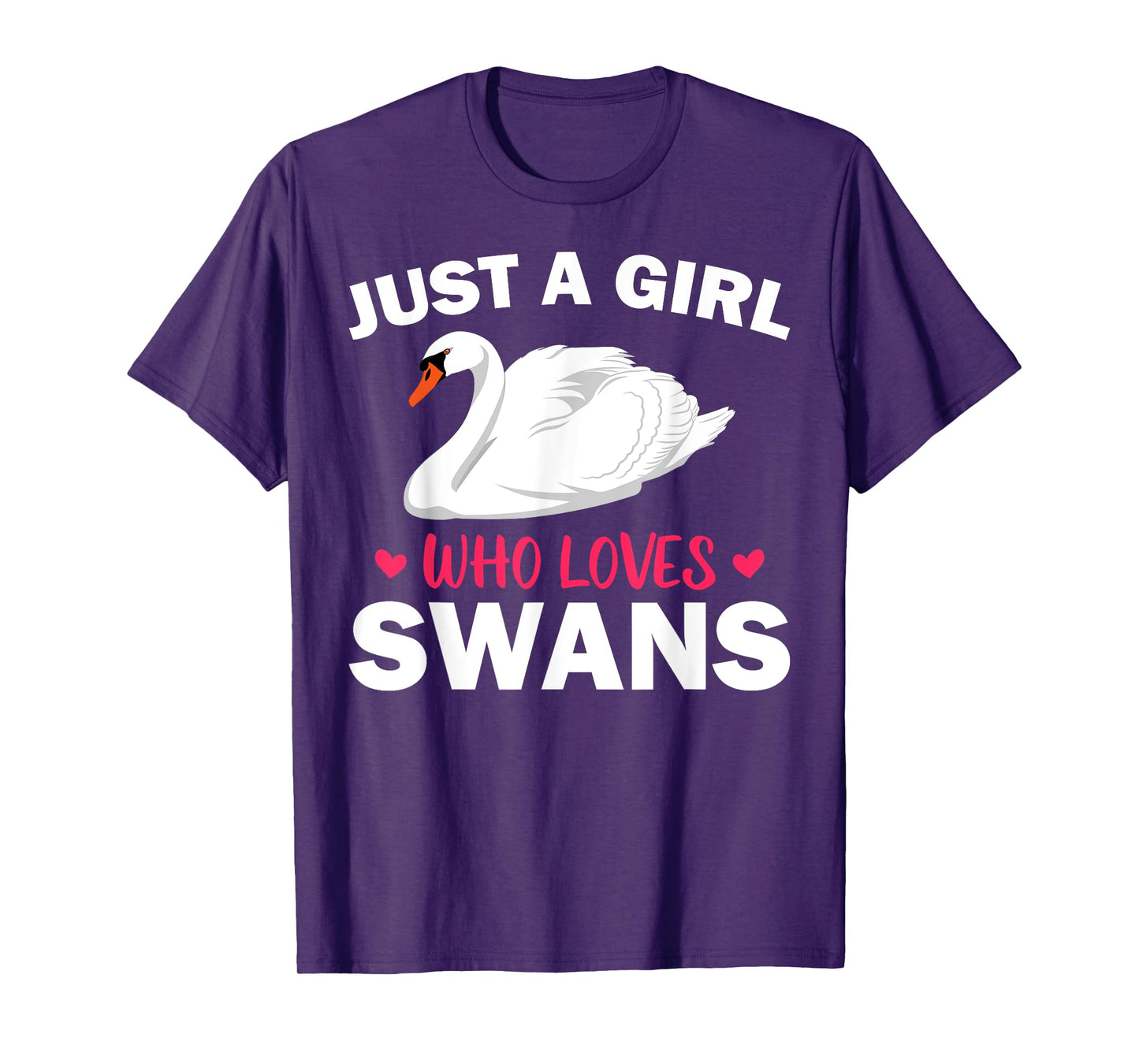 Cool Swan Costume For Girls Women Mom Waterfowl Swan Lover T-Shirt