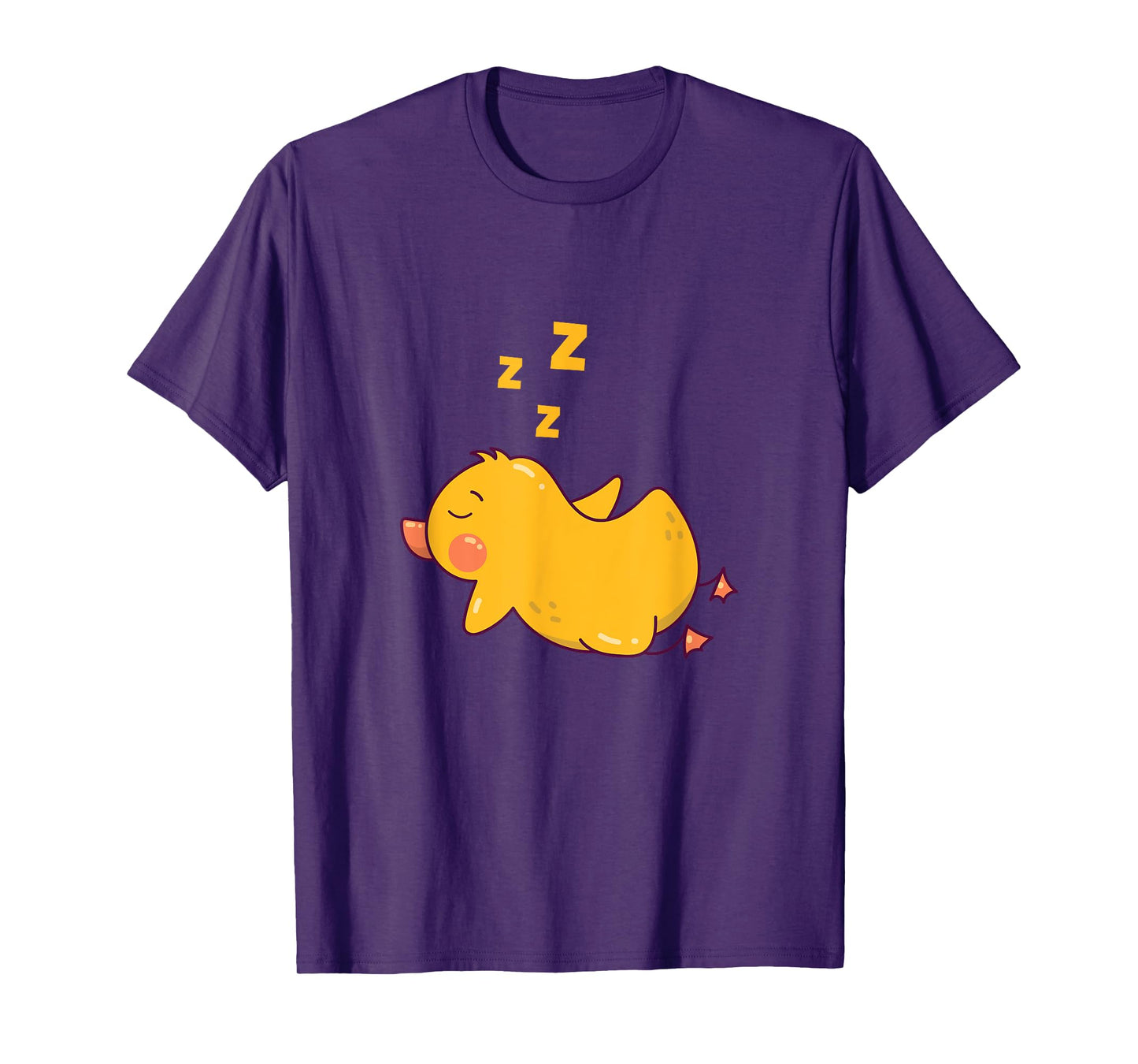 Sleeping Duck Rubber Duckling Nap Sleep Pajamas Party T-Shirt