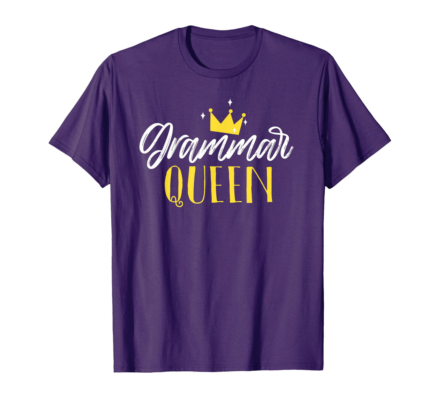 grammar queen funny teacher school friendly Men Women T-Shirt