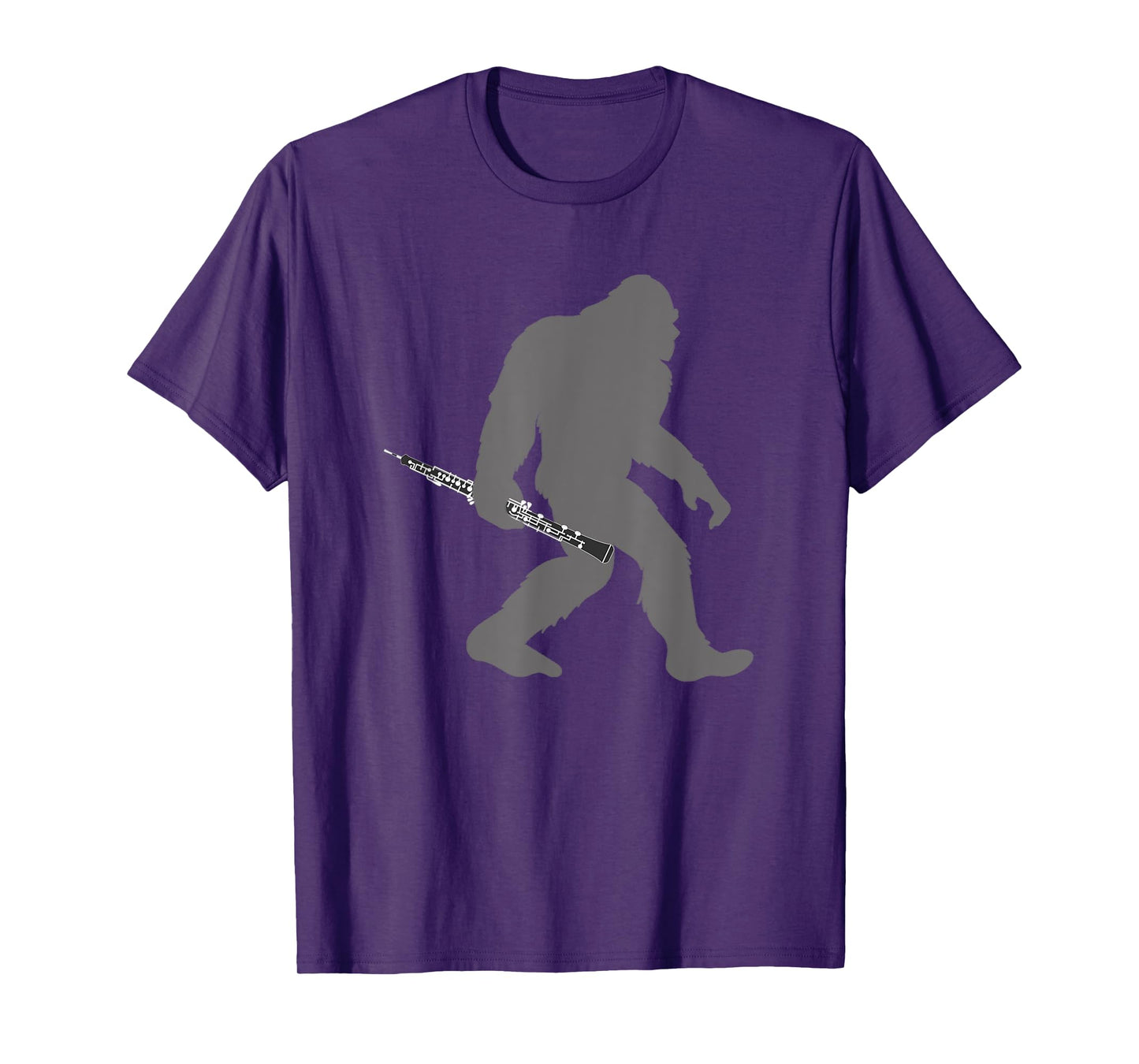Funny Oboist Bigfoot musician with Oboe T-Shirt