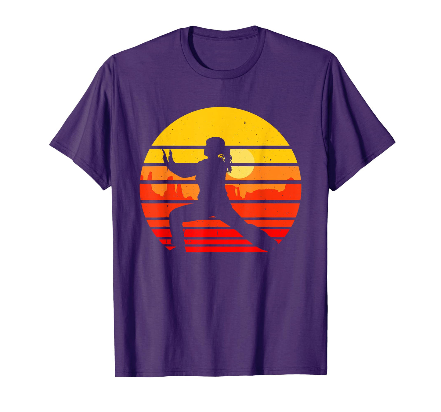 Vintage Tai Chi Martial Arts Fighter Retro Qi Gong T-Shirt