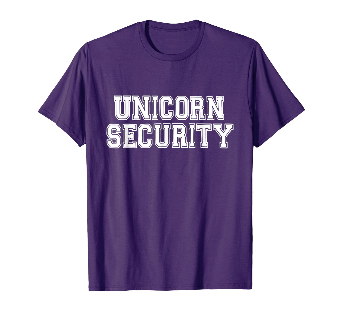 Halloween Mother Daughter Costume Unicorn Security Dad Mom T-Shirt