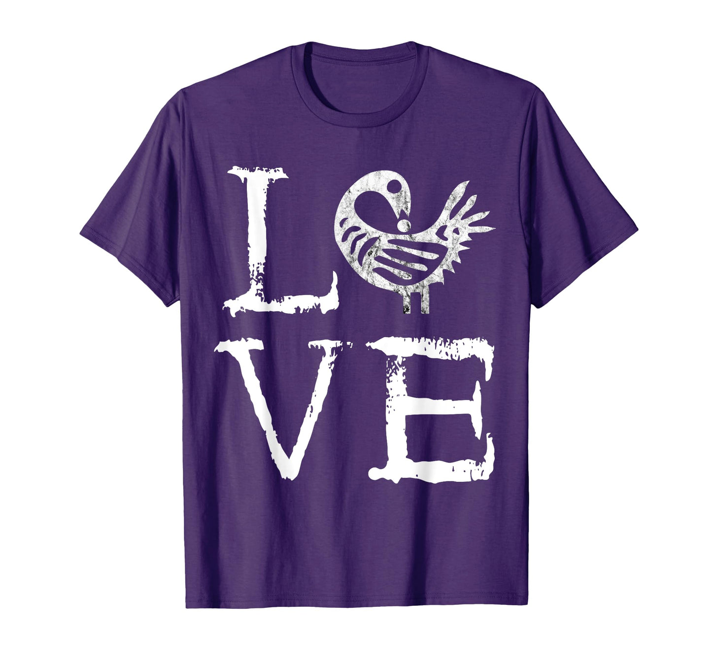 Sankofa African Bird Afrocentric Adinkra Symbol Love T-Shirt