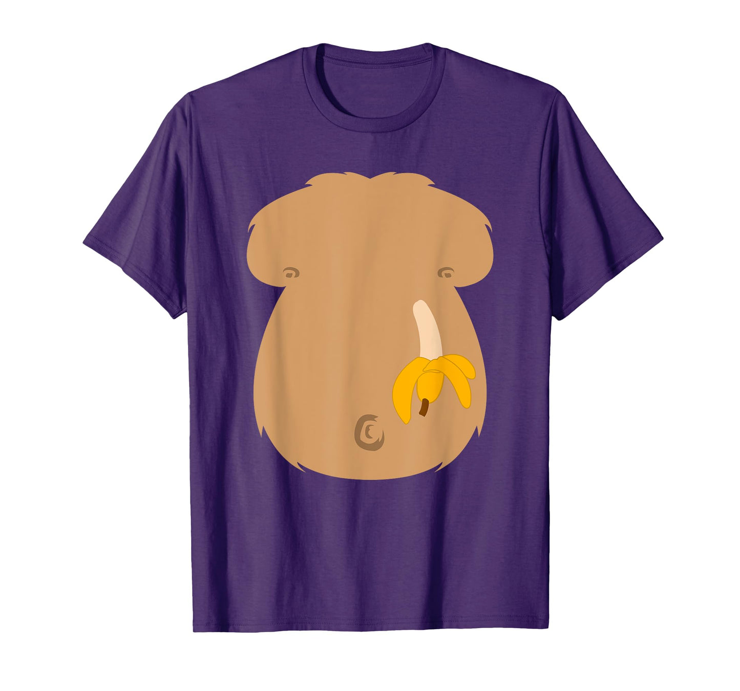 Halloween Gorilla Monkey Chest Lazy DIY Costume Funny Shirt