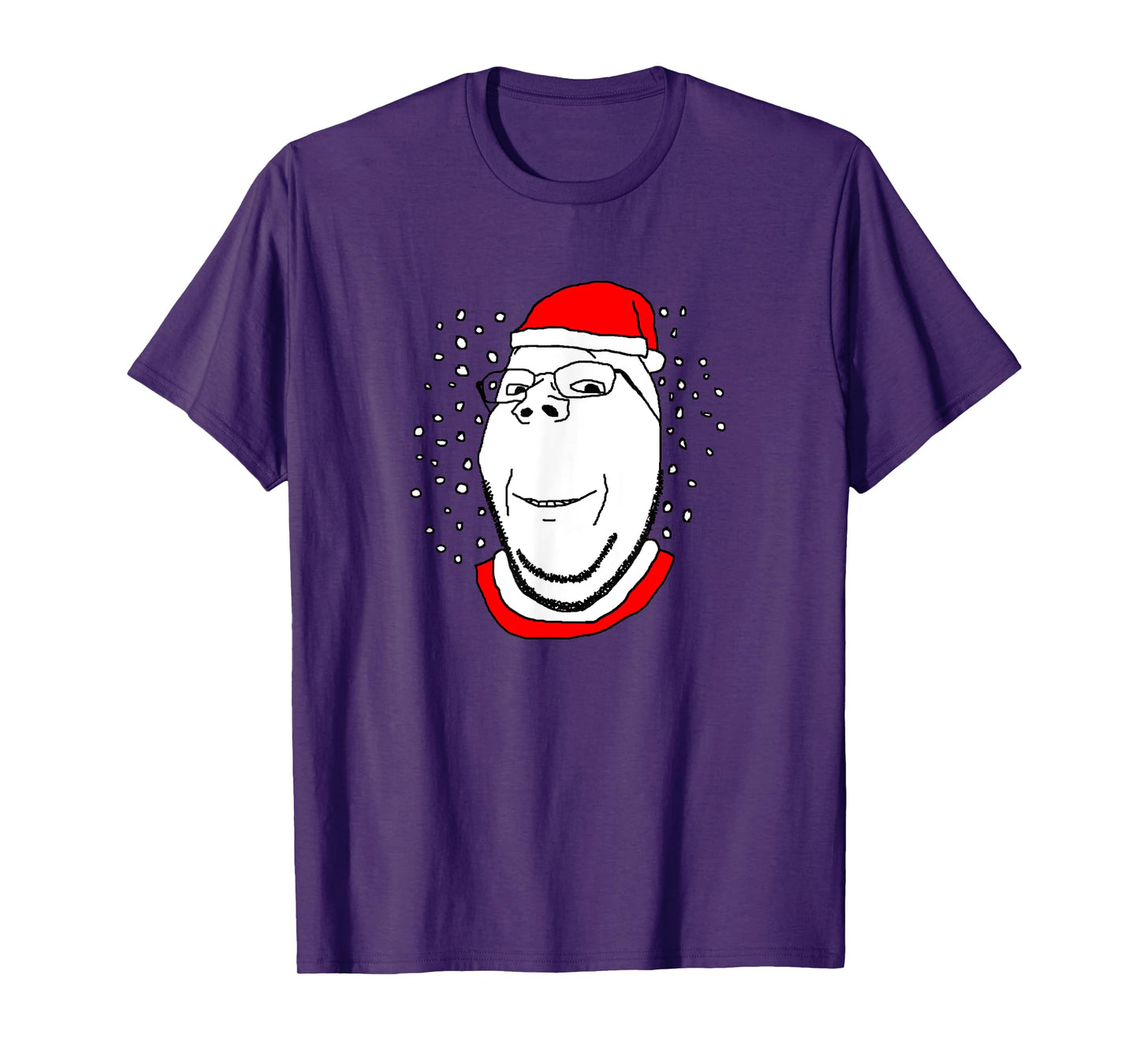 Soyjak Soy Wojak Soyboy Santa Christmas Wholesome Gapejak T-Shirt