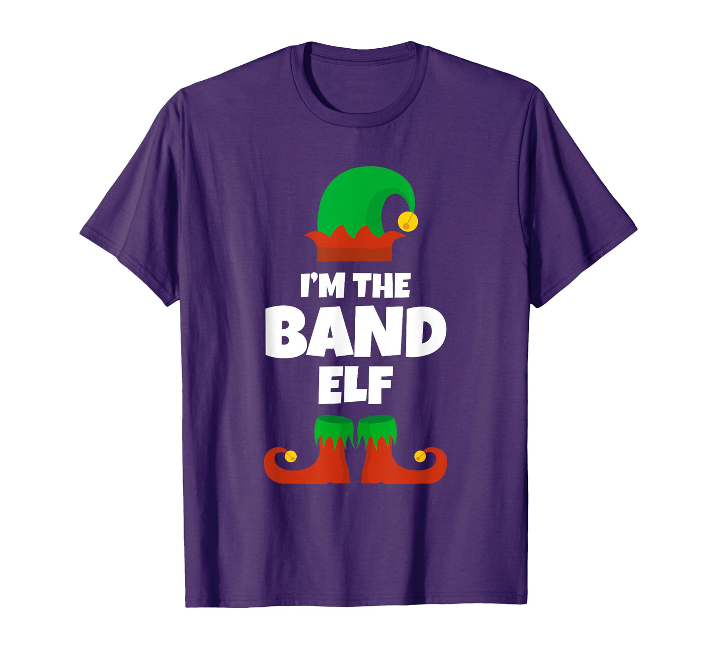 I'm The Band Elf Family Pajama Christmas Marching Teacher T-Shirt