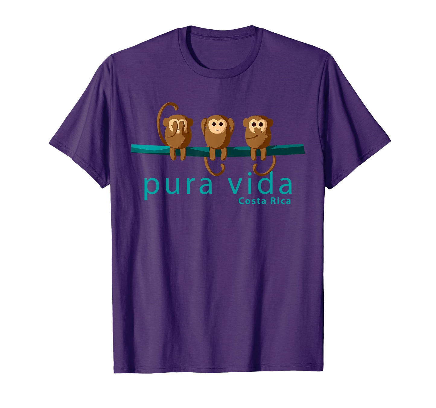 Costa Rica Monkeys Shirt T-Shirt