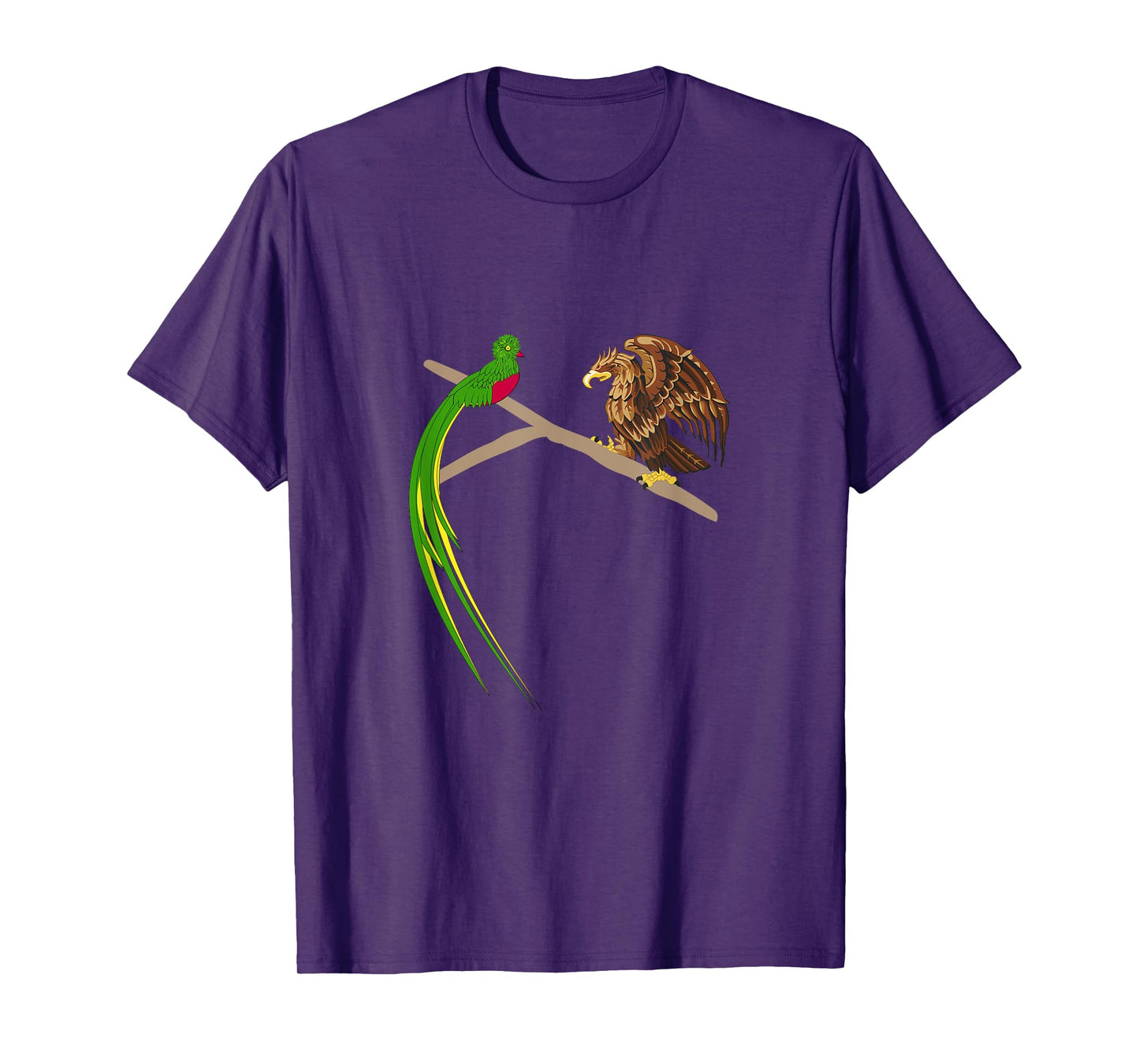 Guatemalan Quetzal and Mexican eagle bird T-Shirt
