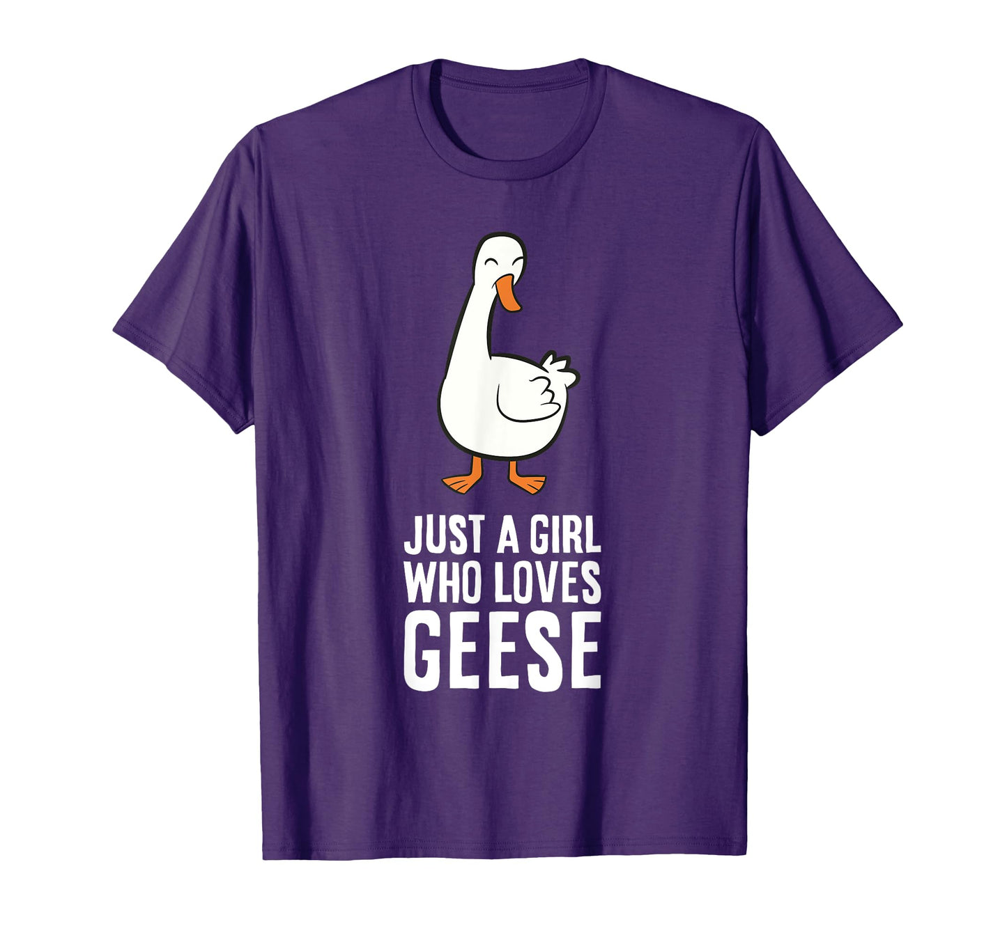 Just a Girl Who Loves Geese T-Shirt