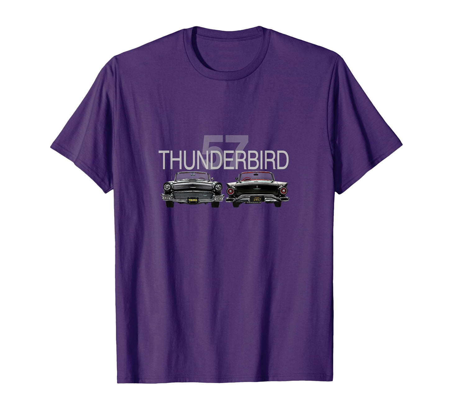 VINTAGE 1956 THUNDERBIRD, CLASSIC AMERICAN SPORTS CAR, 1950s T-Shirt