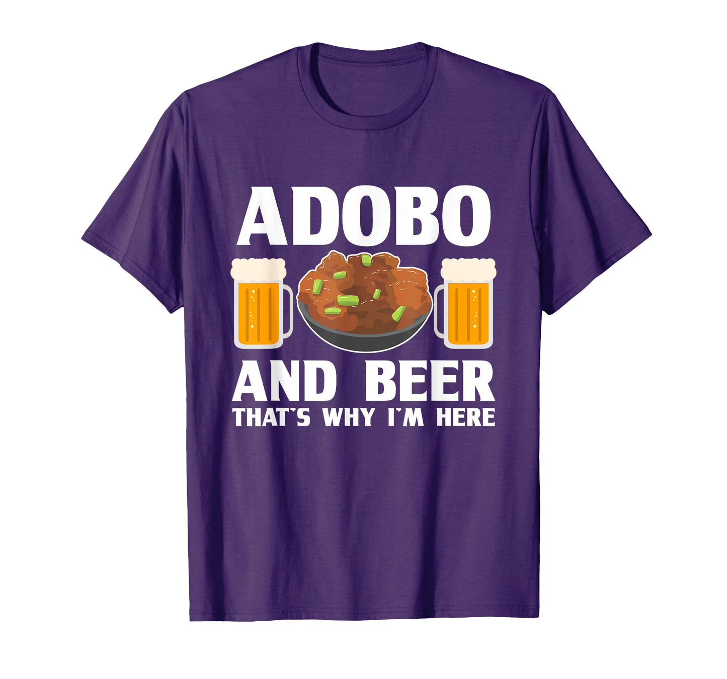 Adobo and Beer Filipino Pride Chicken Philippines Pinoy T-Shirt