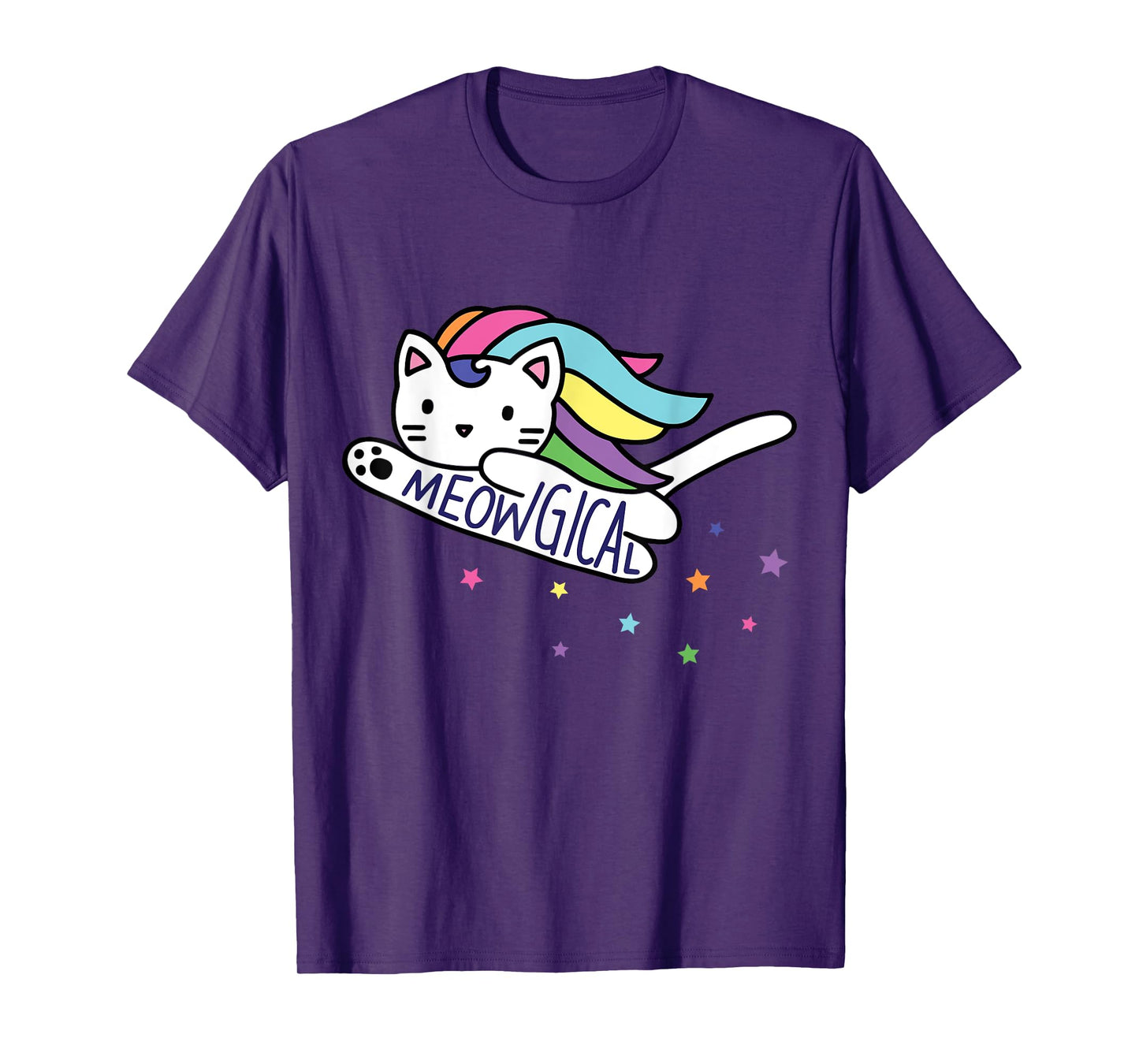 Meowgical Caticorn Cat Unicorn Kittycorn T-Shirt