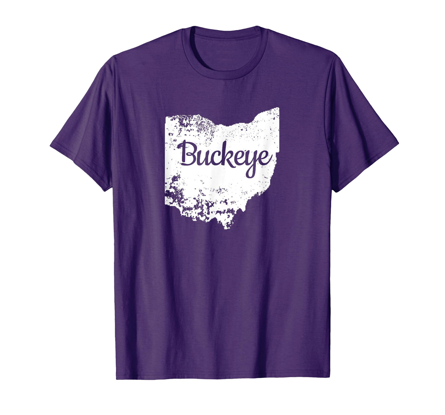 Ohio Shirt OH Love Buckeye State Home Distressed Tee T-Shirt