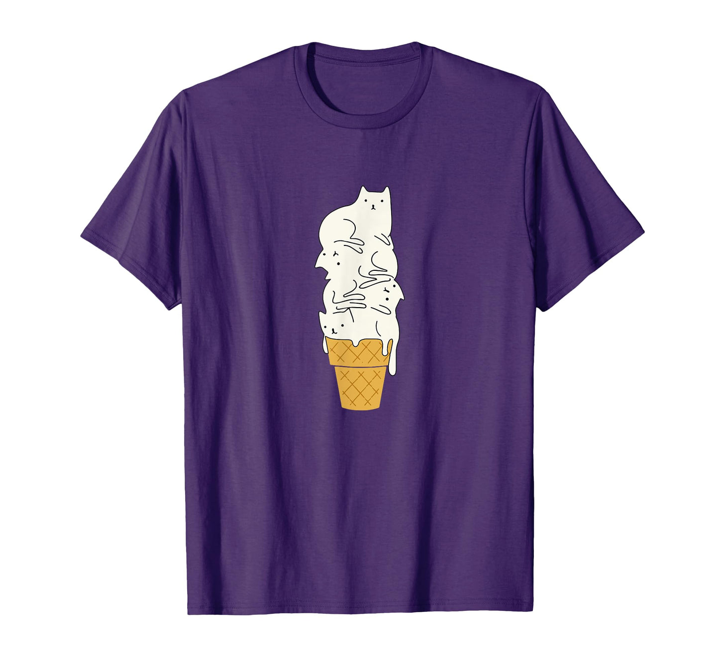 Like this ice cream? T-shirt Men Women Kids cat gift T-Shirt