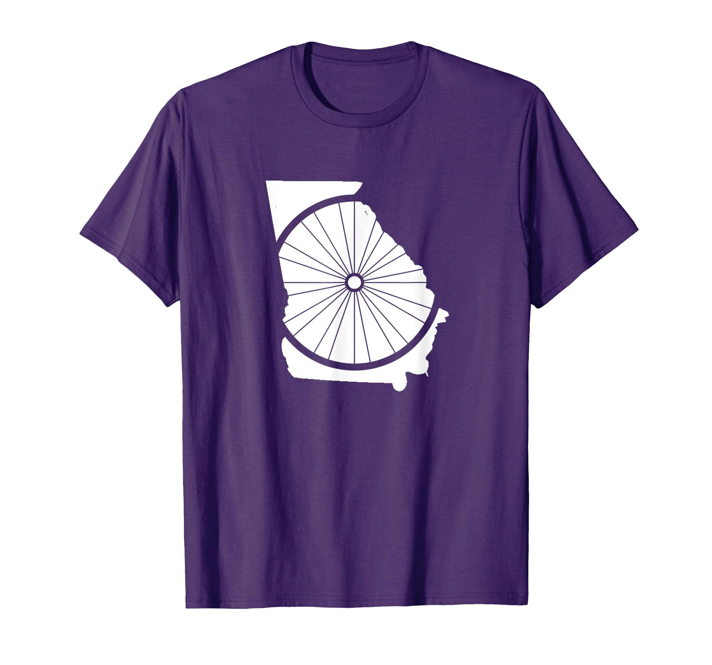 Georgia Bicycle Shirt, GA Biking Gear, GA Cycling T-Shirt