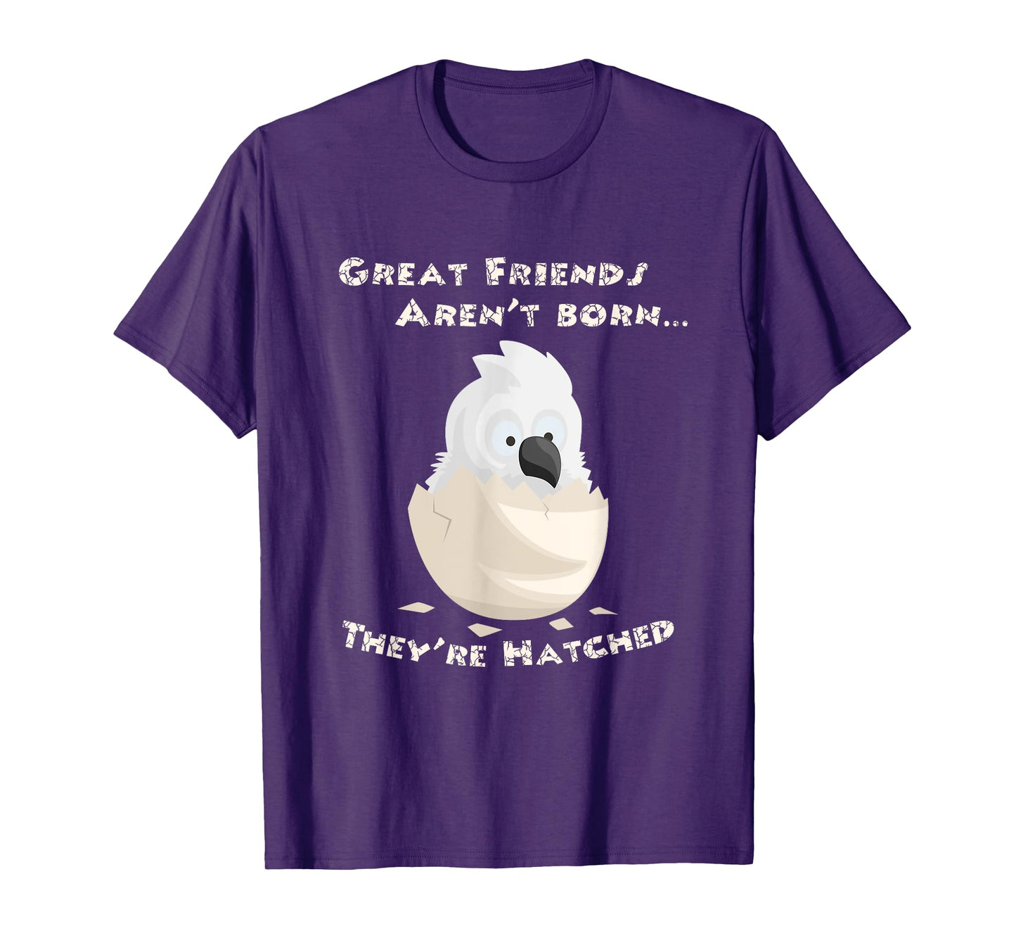Umbrella Cockatoo Friends Hatched T-Shirt