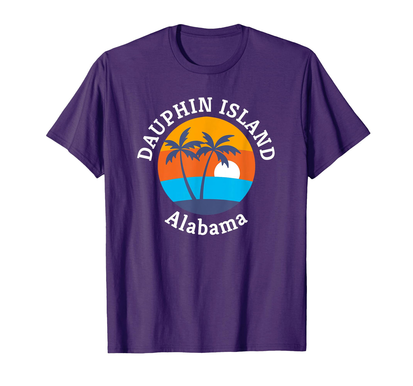 Dauphin Island Beach Alabama Summer Vacation Souvenir T-Shirt for Men Women Kids
