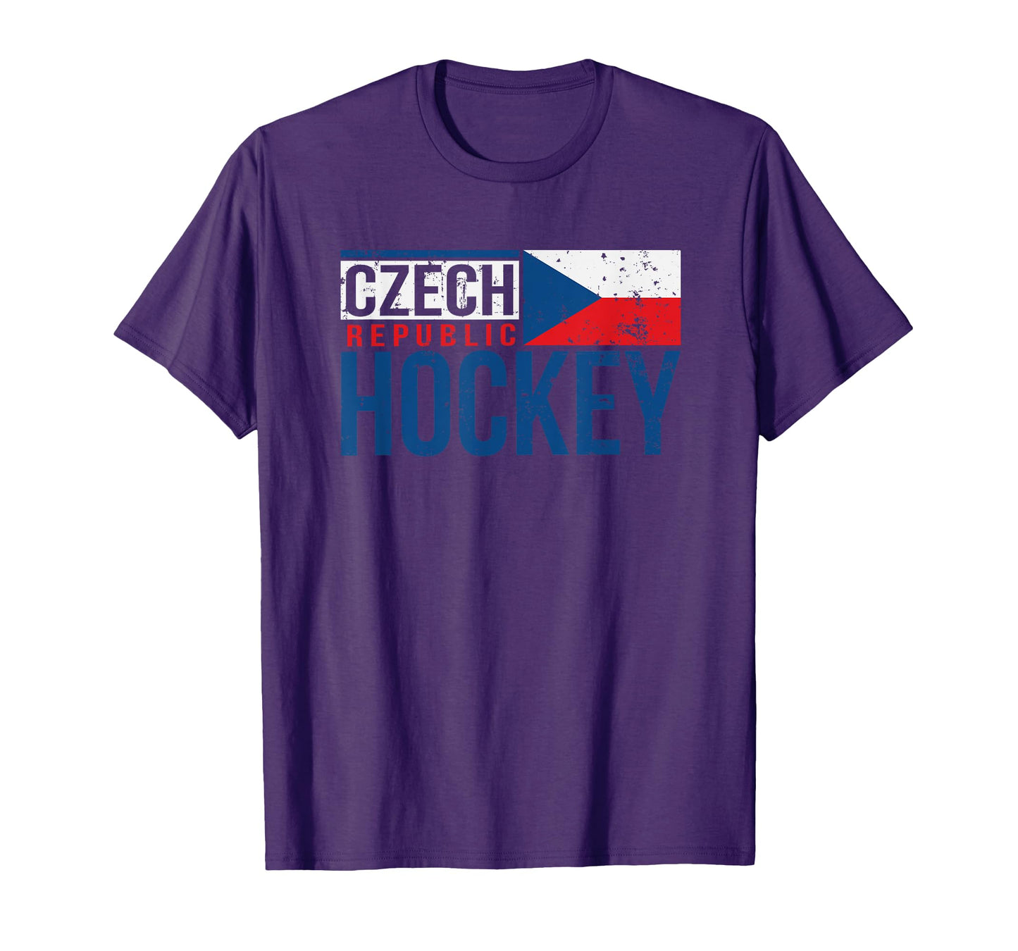 Czech Republic Czechia Hockey International Ice Supporter T-Shirt